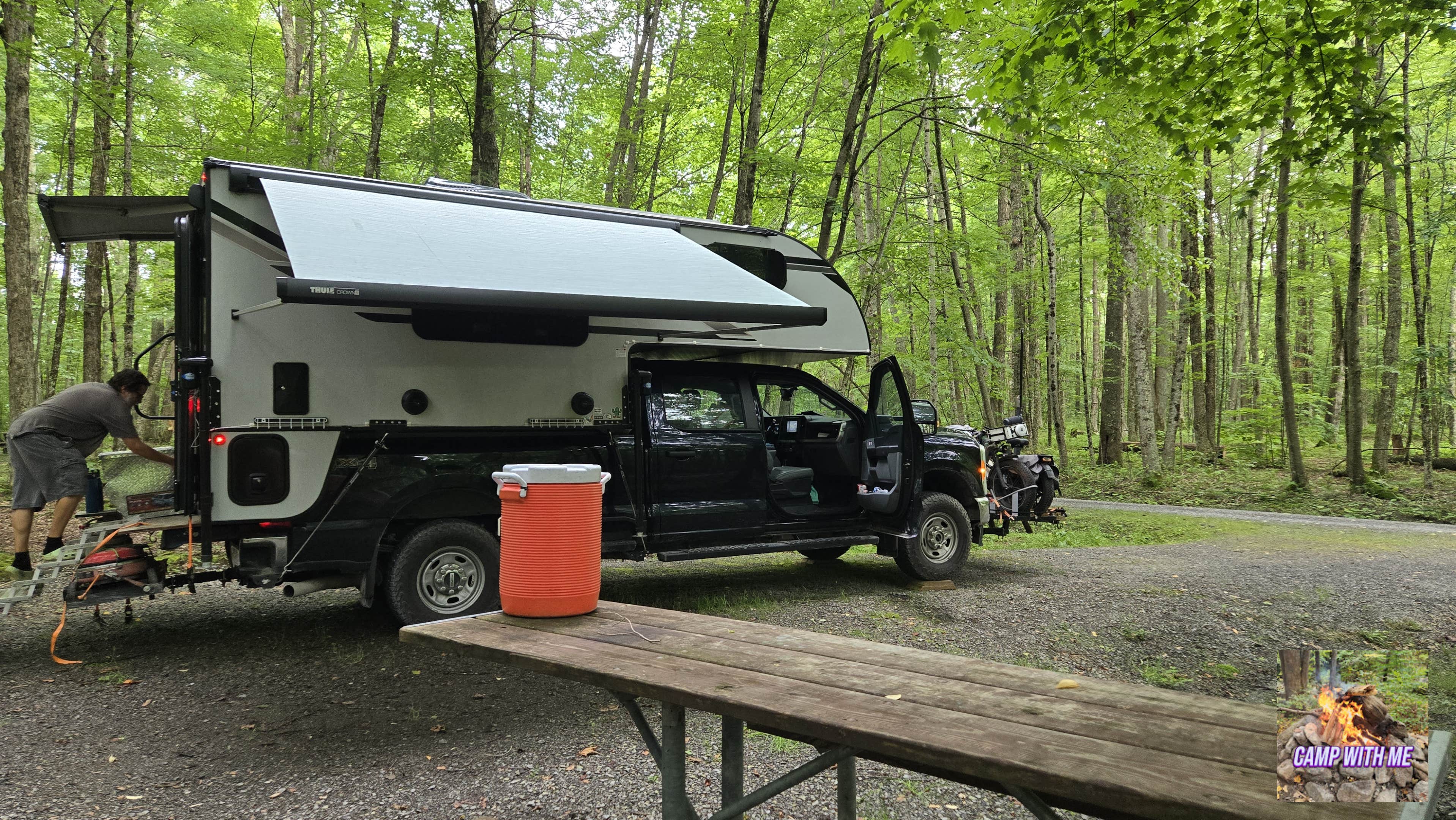 Camper-submitted photo at Bishop Knob Campground near Camden-on-Gauley, WV