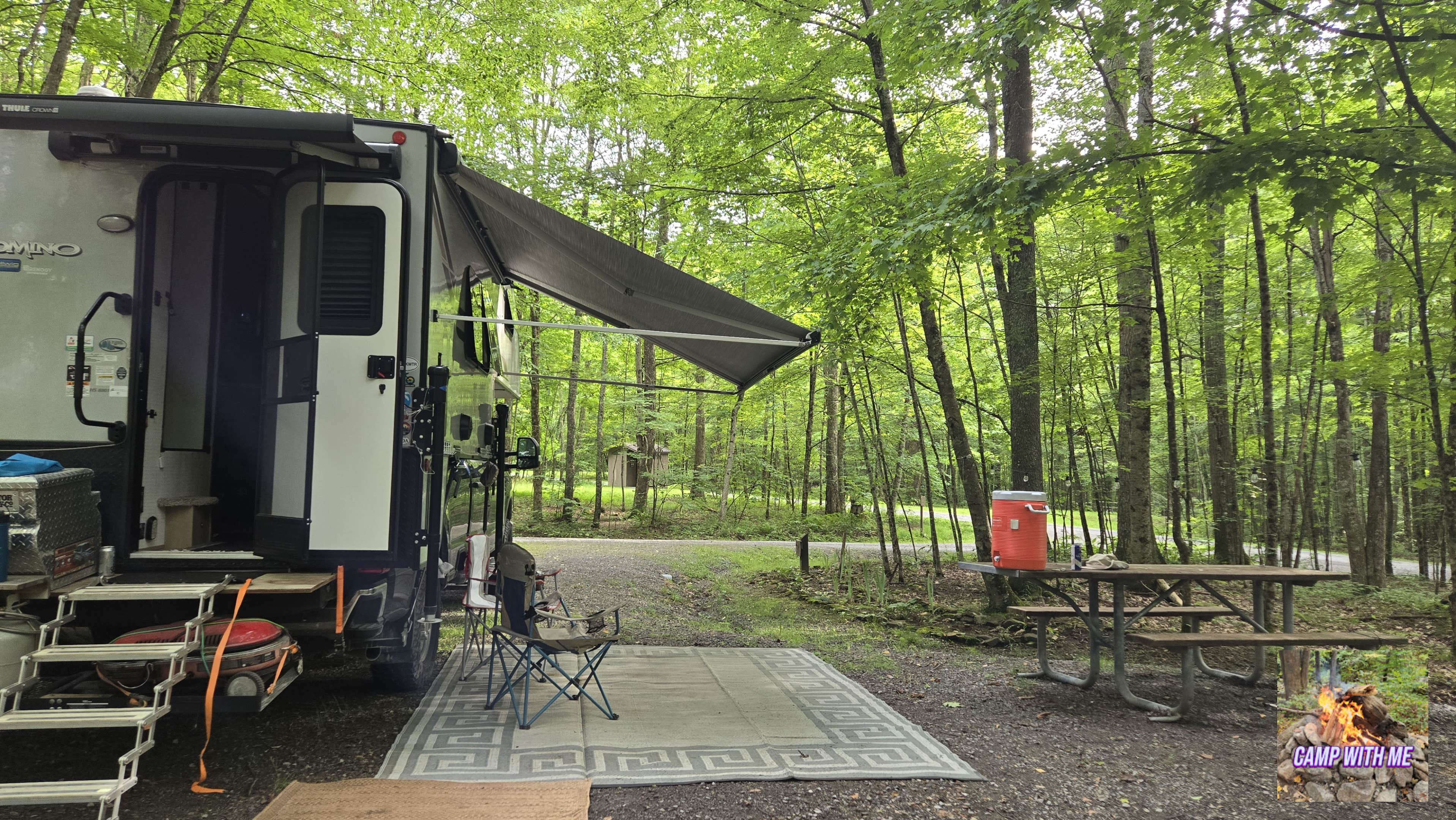 Camper-submitted photo at Bishop Knob Campground near Camden-on-Gauley, WV