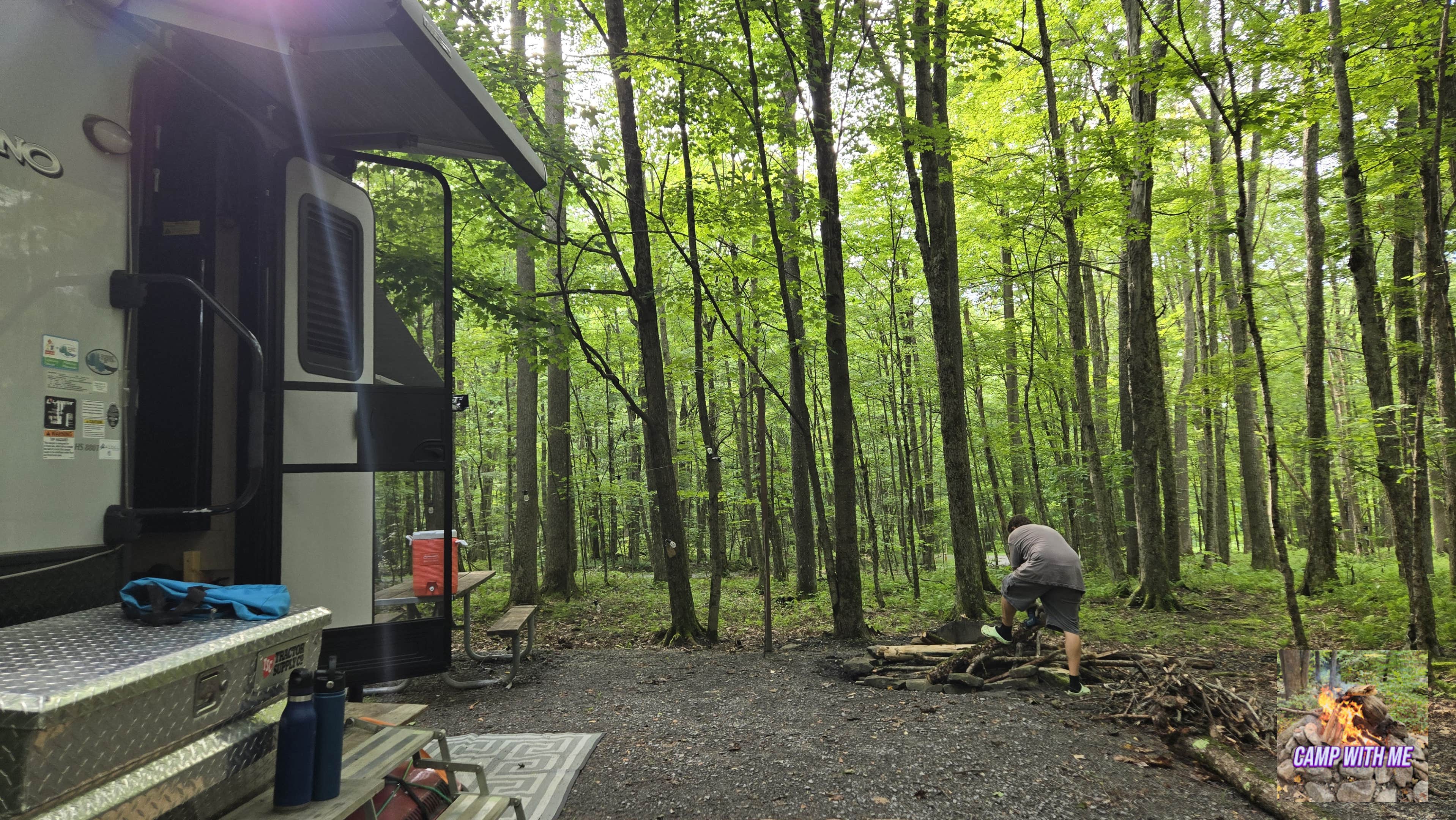Camping near Cranberry River Sites NF Campground: Bishop Knob Campground, Camden-on-Gauley, West Virginia