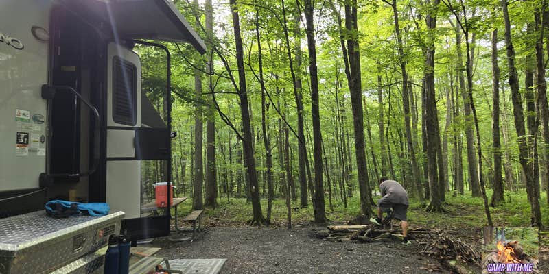 Camper submitted image from Bishop Knob Campground