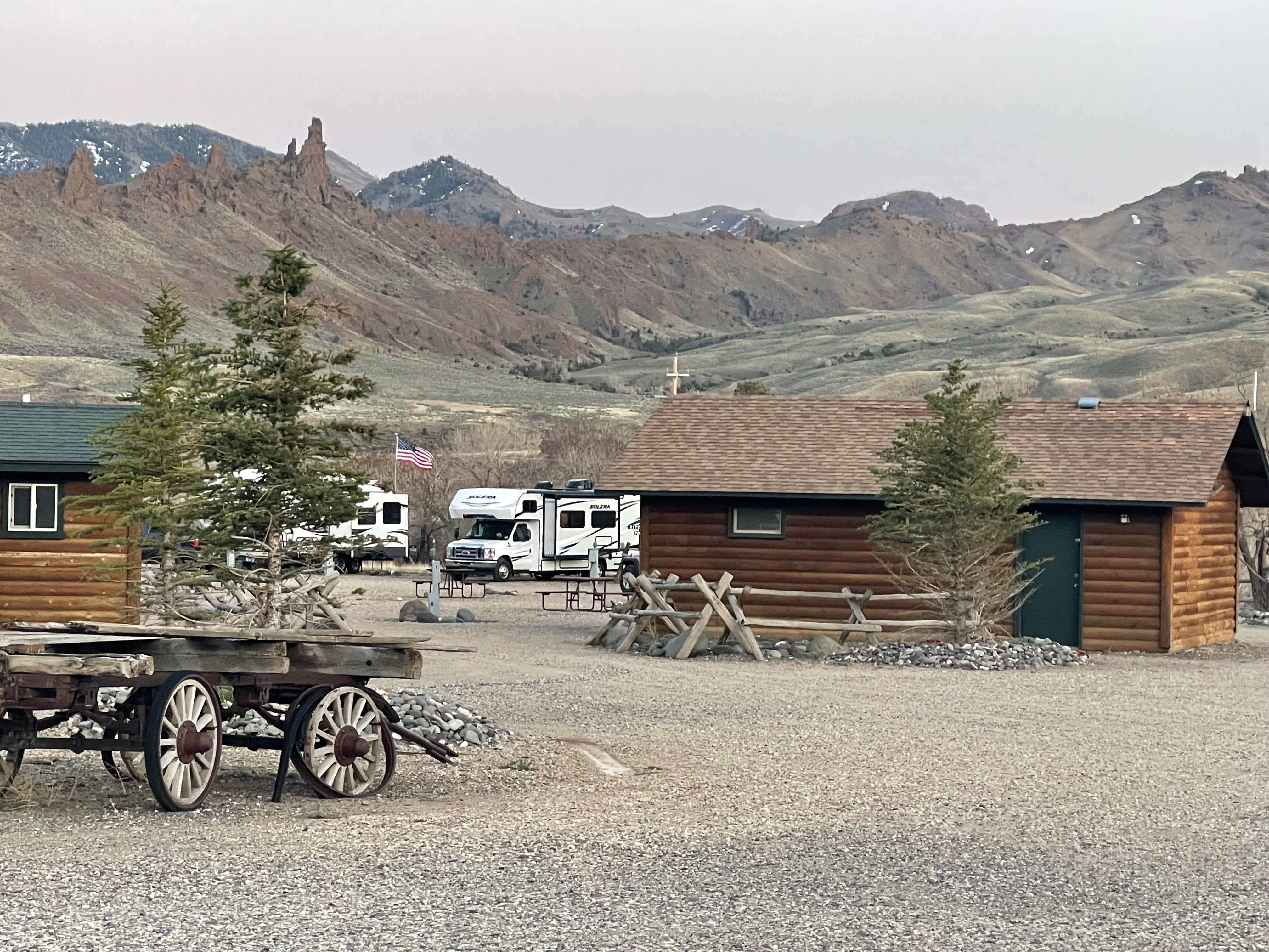 Camper-submitted photo at Yellowstone Valley Inn & RV near Wapiti, WY