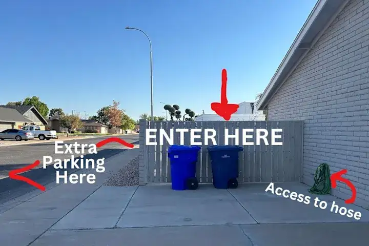 Camper-submitted photo at Private RV Spot w/Water & Elec near Chandler, AZ