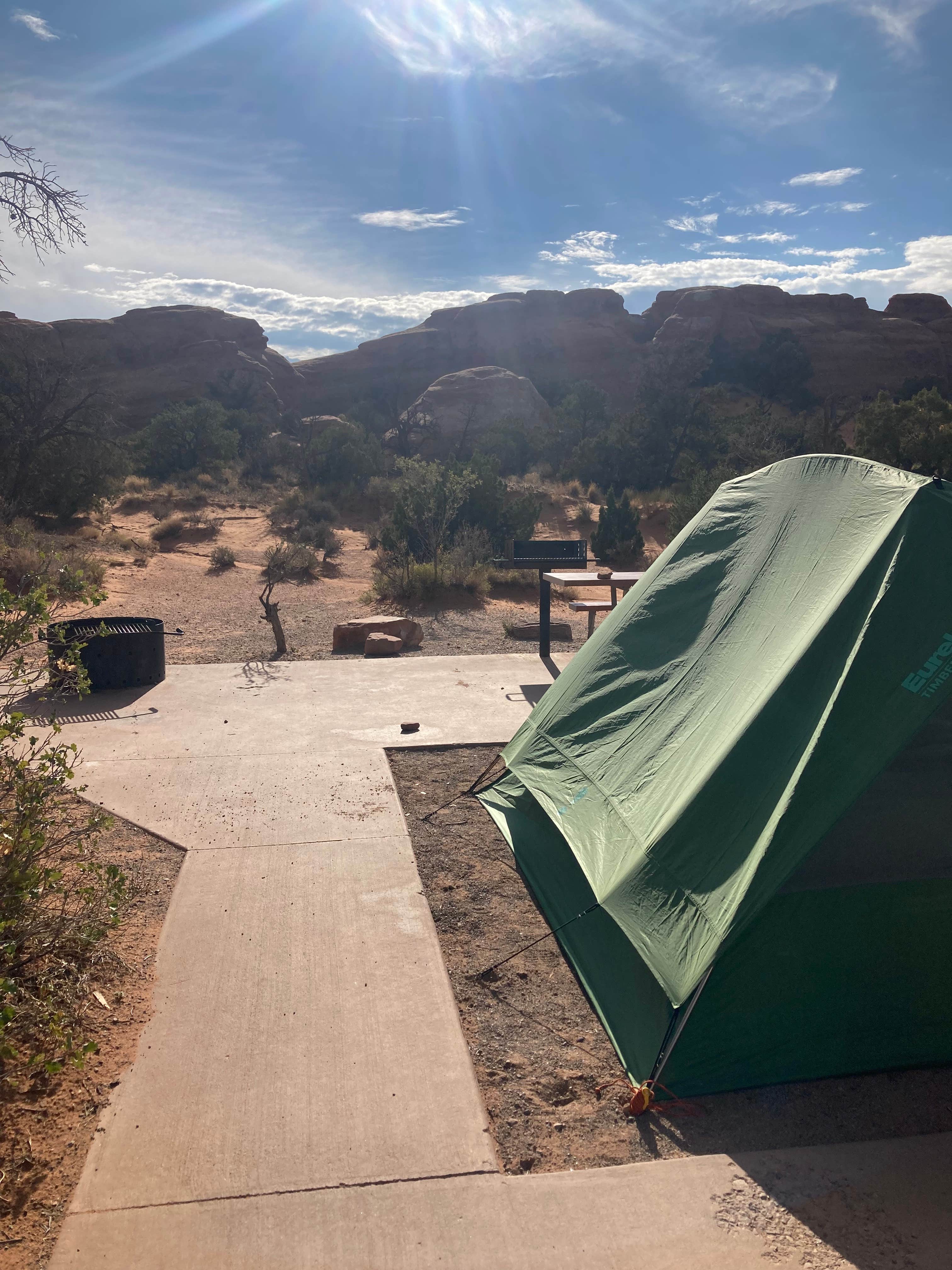 Becky's photo at Devils Garden Campground — Arches National Park near Thompson, UT