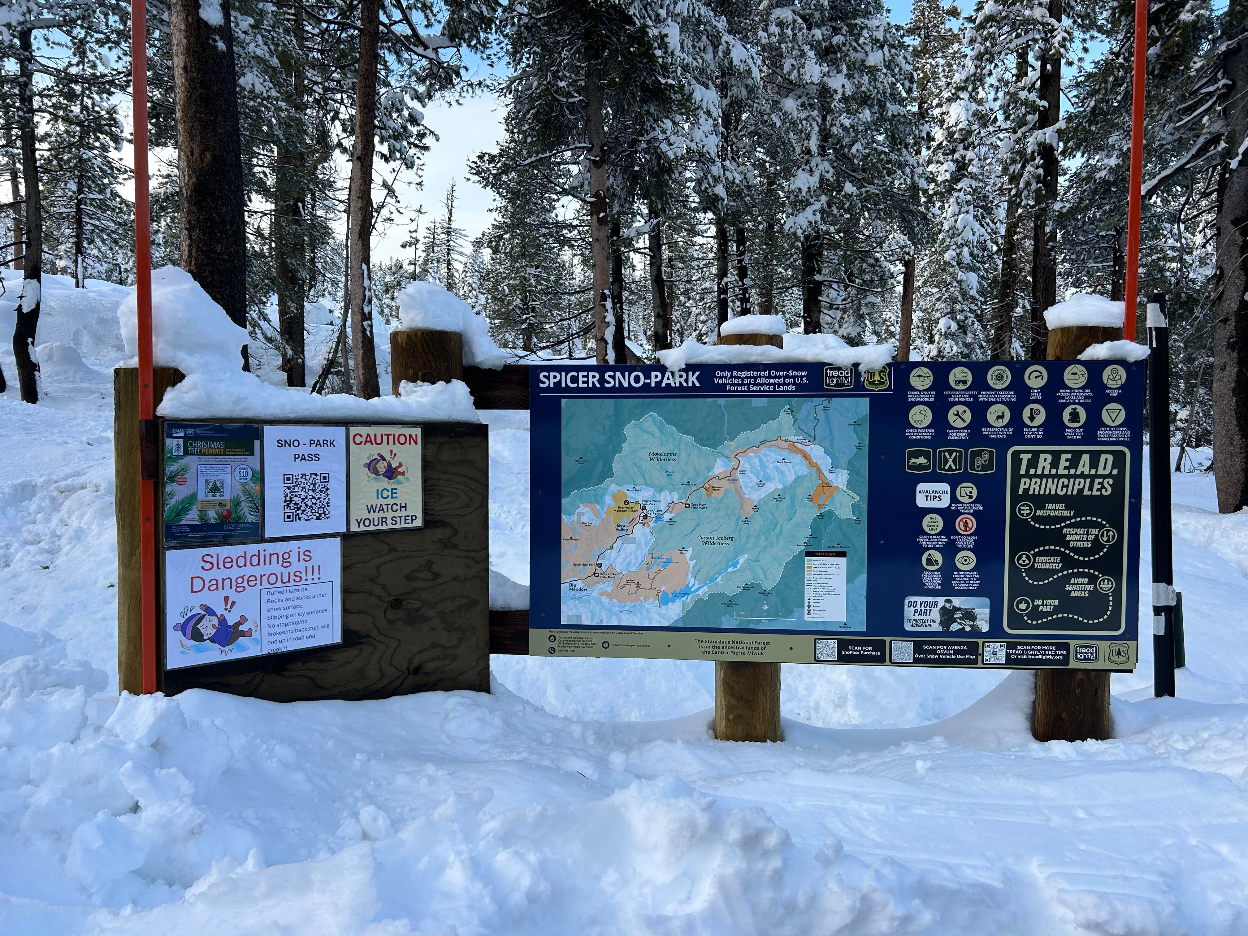 Camper submitted image from Spicer Meadow Sno-Park - 3