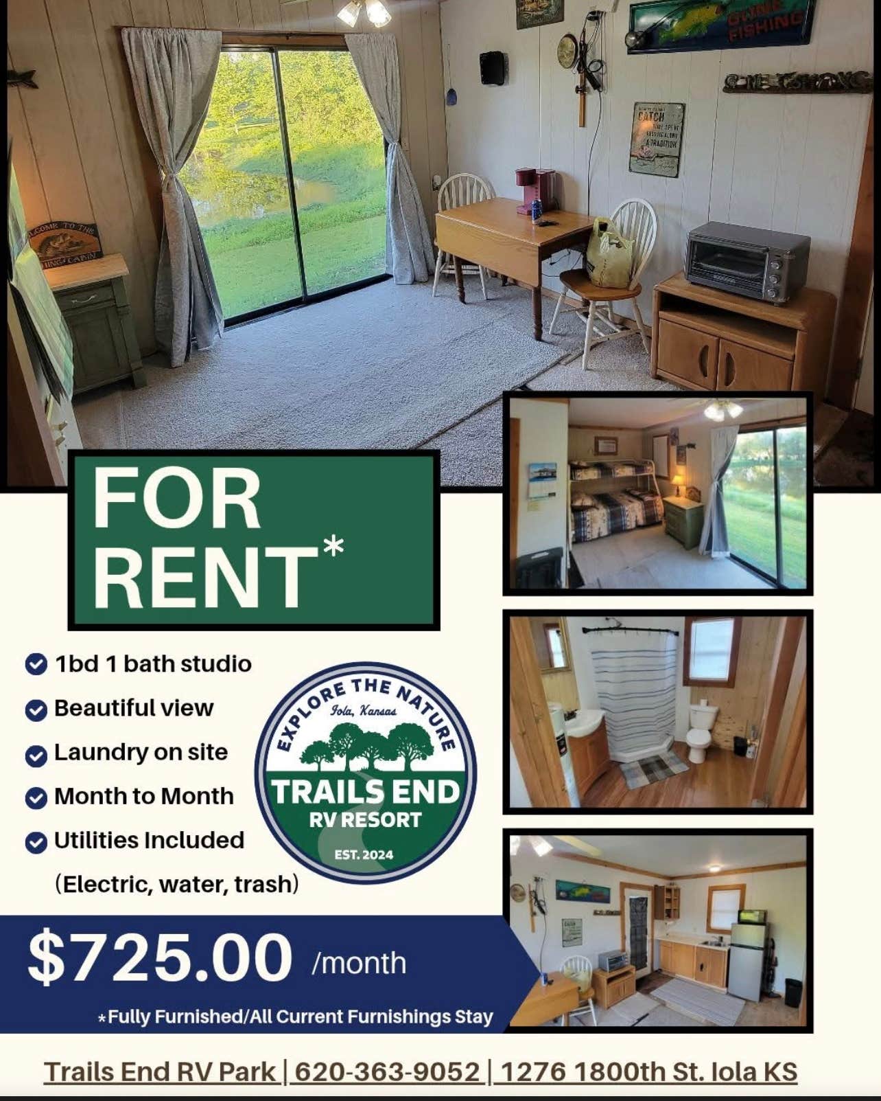 Camper-submitted photo at Trails End RV Resort near Iola, KS