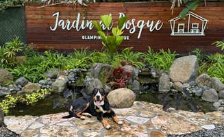 The Dyrt's photo of camping with pets at Jardin al Bosque Glamping in Puerto Rico