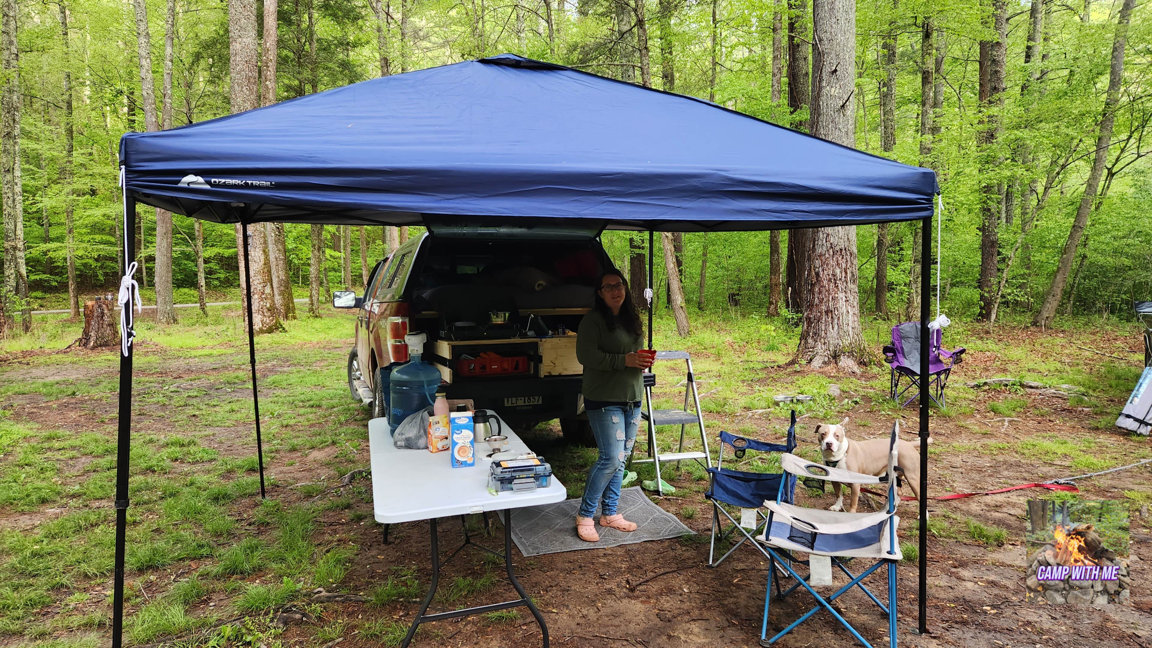 Camp With Me's photo of a dispersed camping area at Reservoir Road Dispersed Campsite near Craigsville, VA