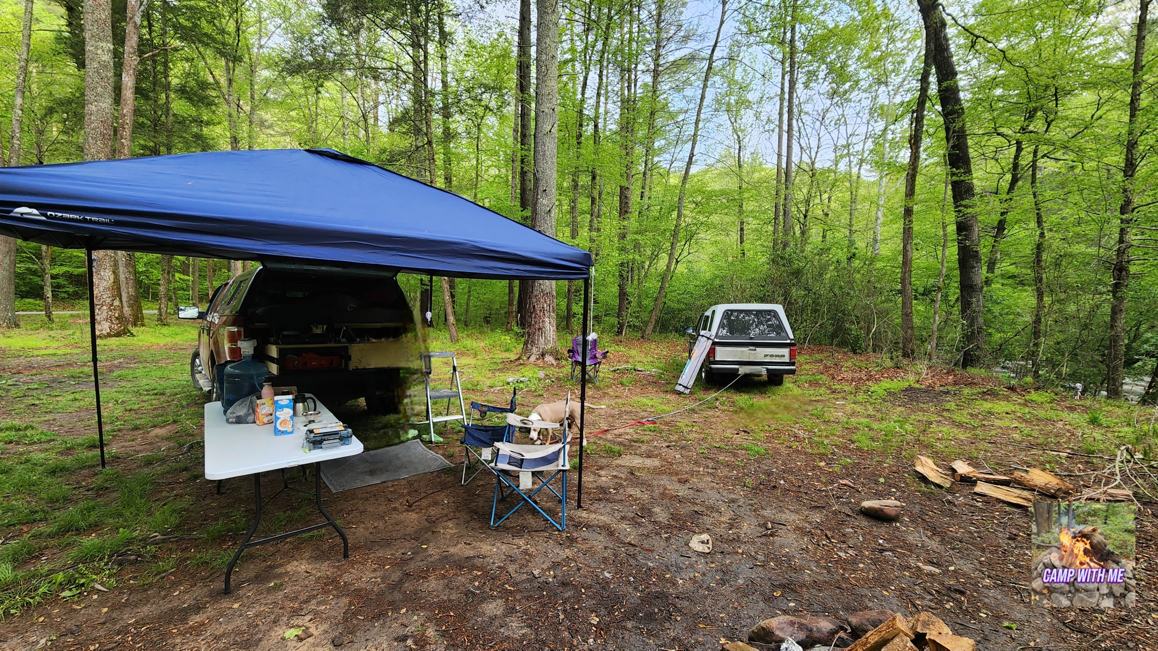 Camper-submitted photo at Reservoir Road Dispersed Campsite near Craigsville, VA