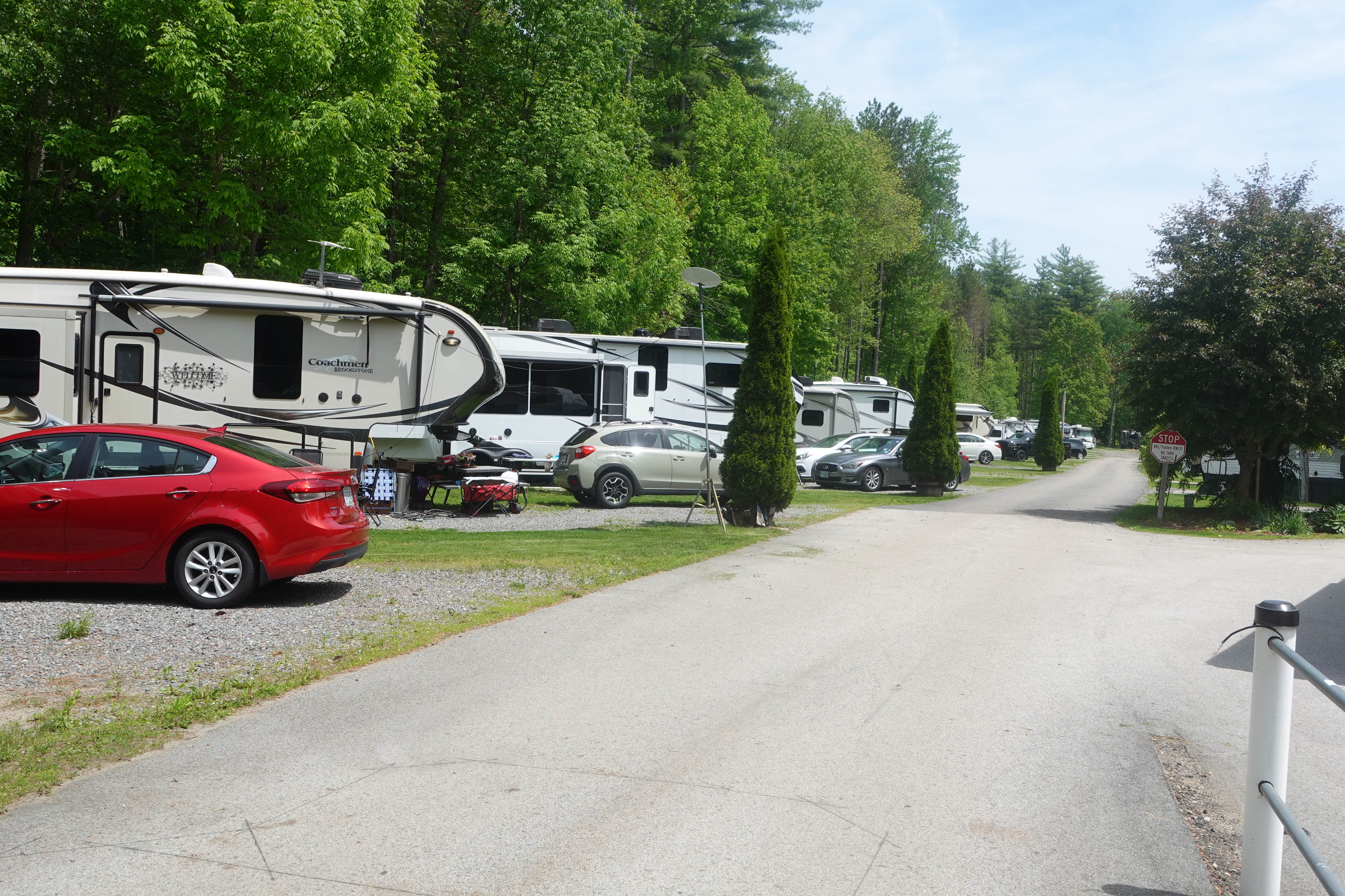 Cody F.'s photo of rv camping at Field & Stream RV Park near Wendell, MA