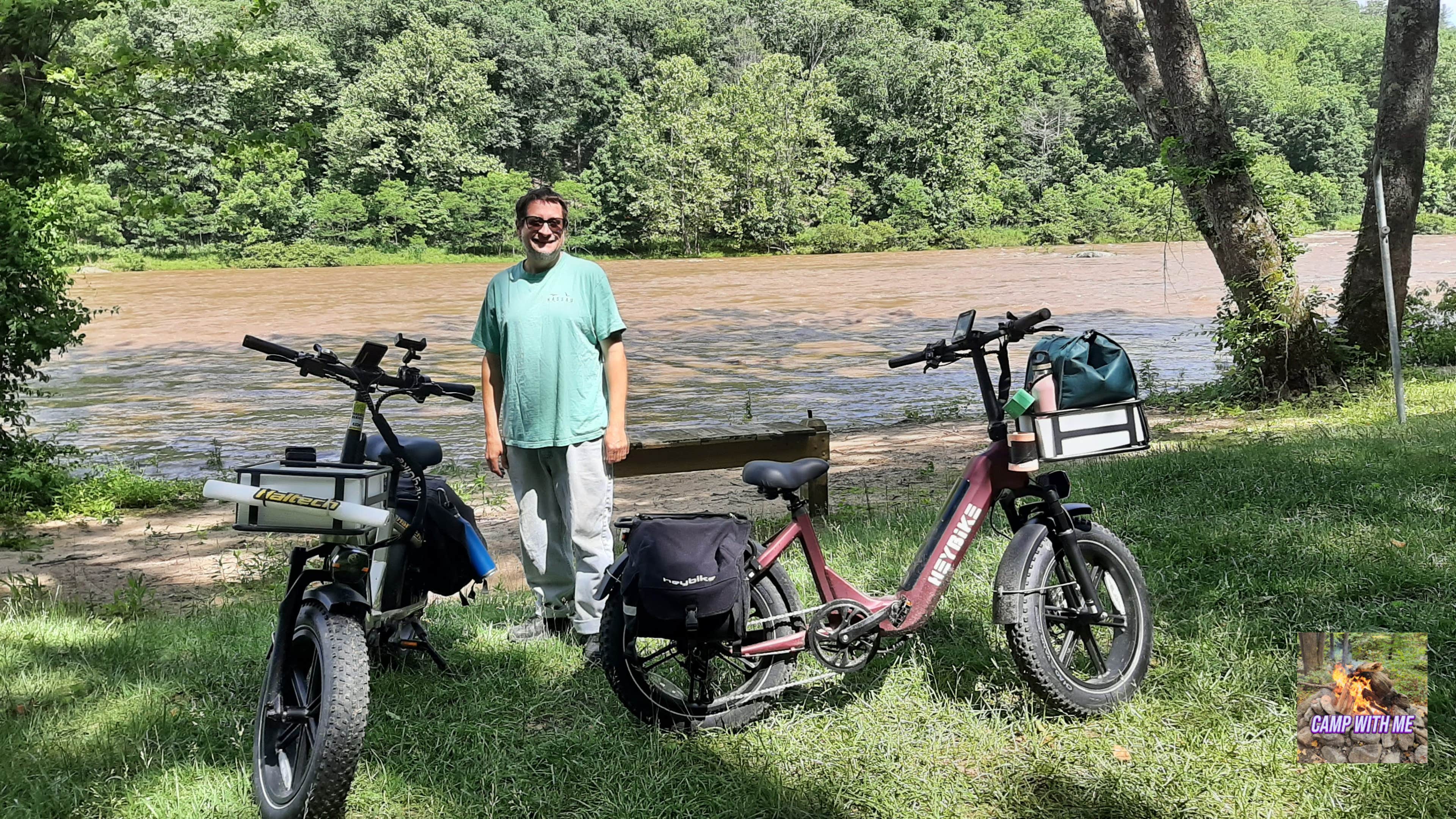 Camper-submitted photo at Double Shoals Campground — New River Trail State Park near Wytheville, VA