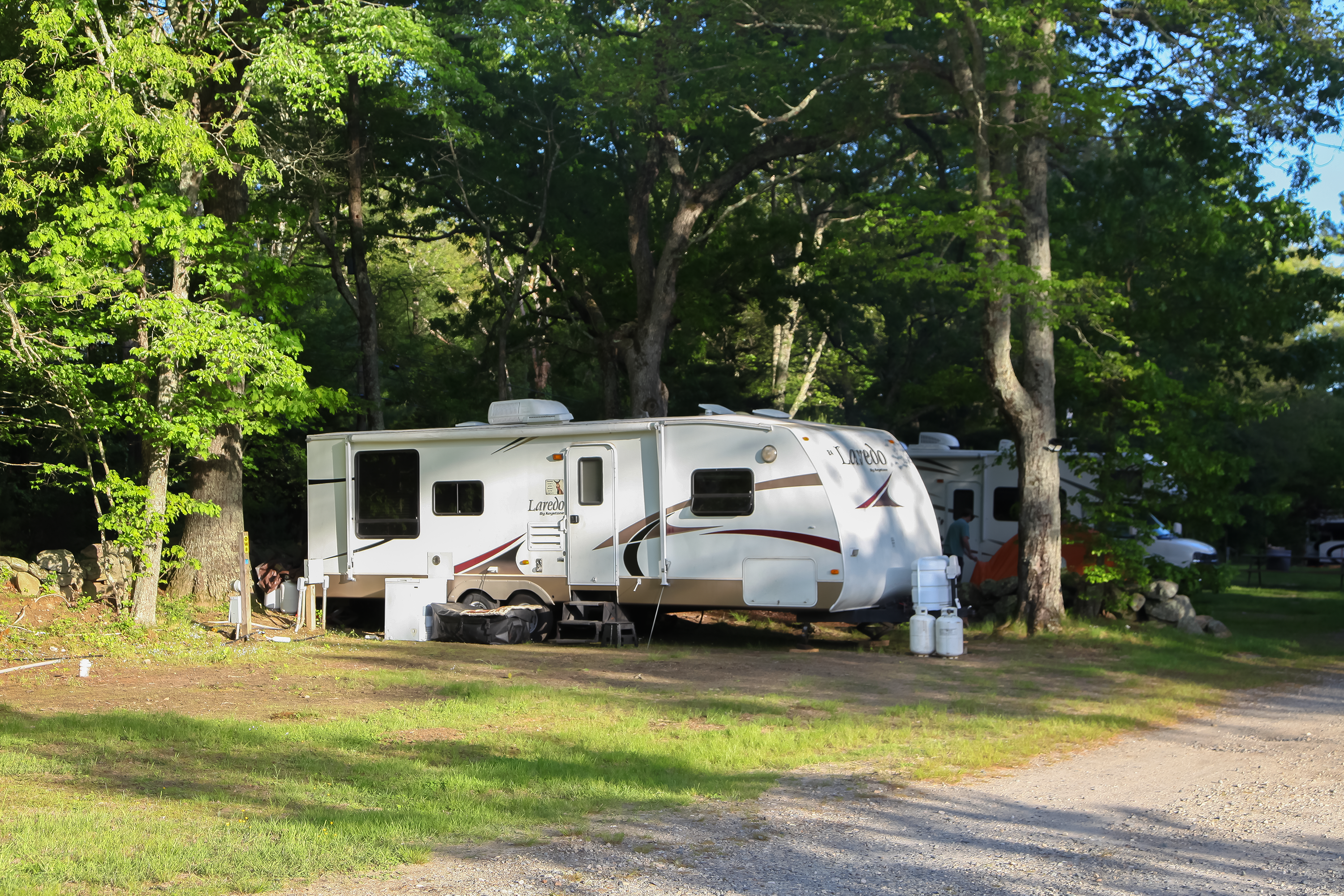 Cody F.'s photo of rv camping at Gibson Hill RV Park near Foxborough, MA