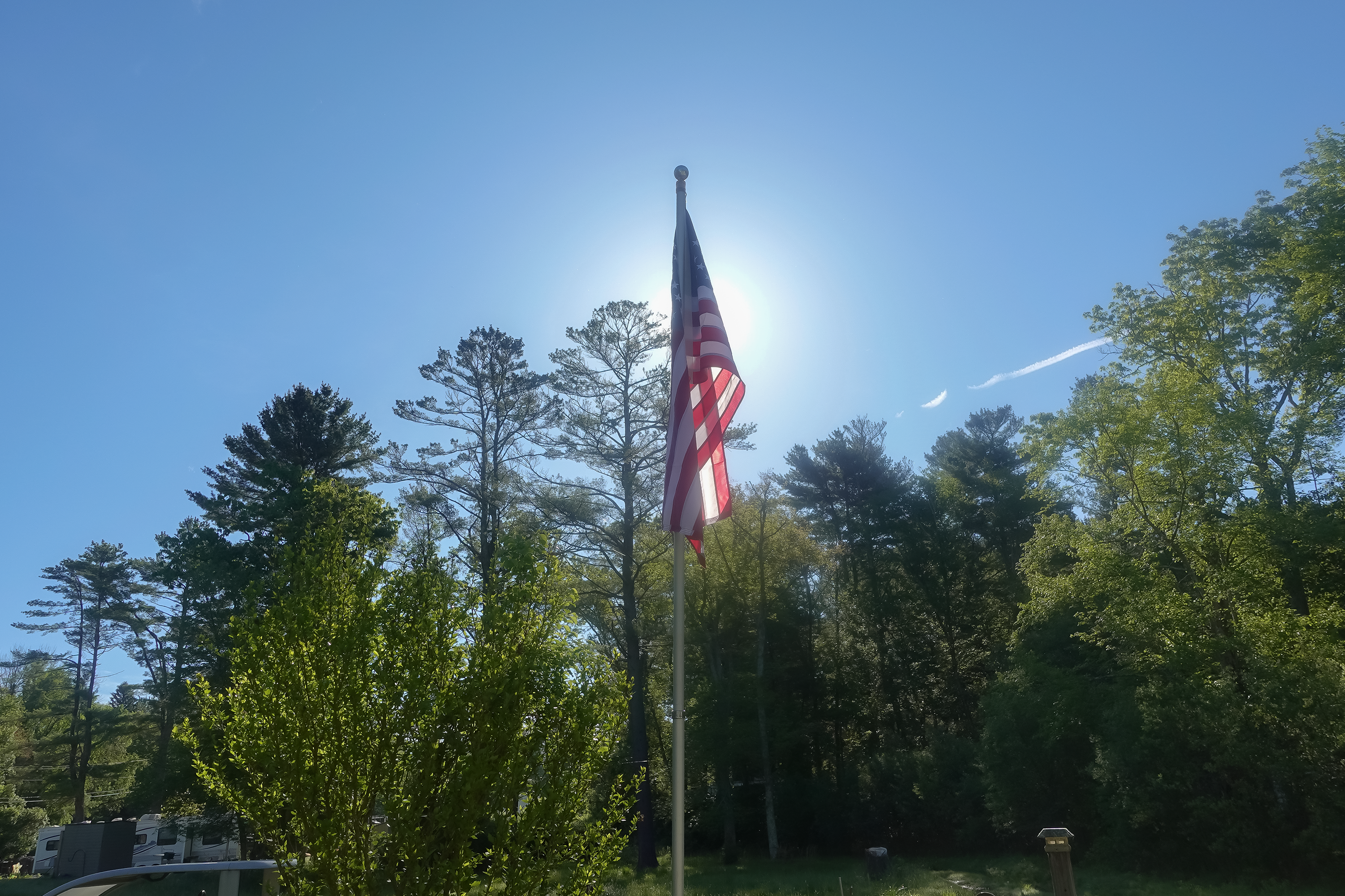 Camper-submitted photo at Gibson Hill RV Park near Moosup, CT