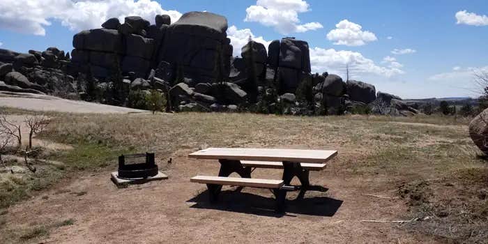 Camper submitted image from Vedauwoo Campground