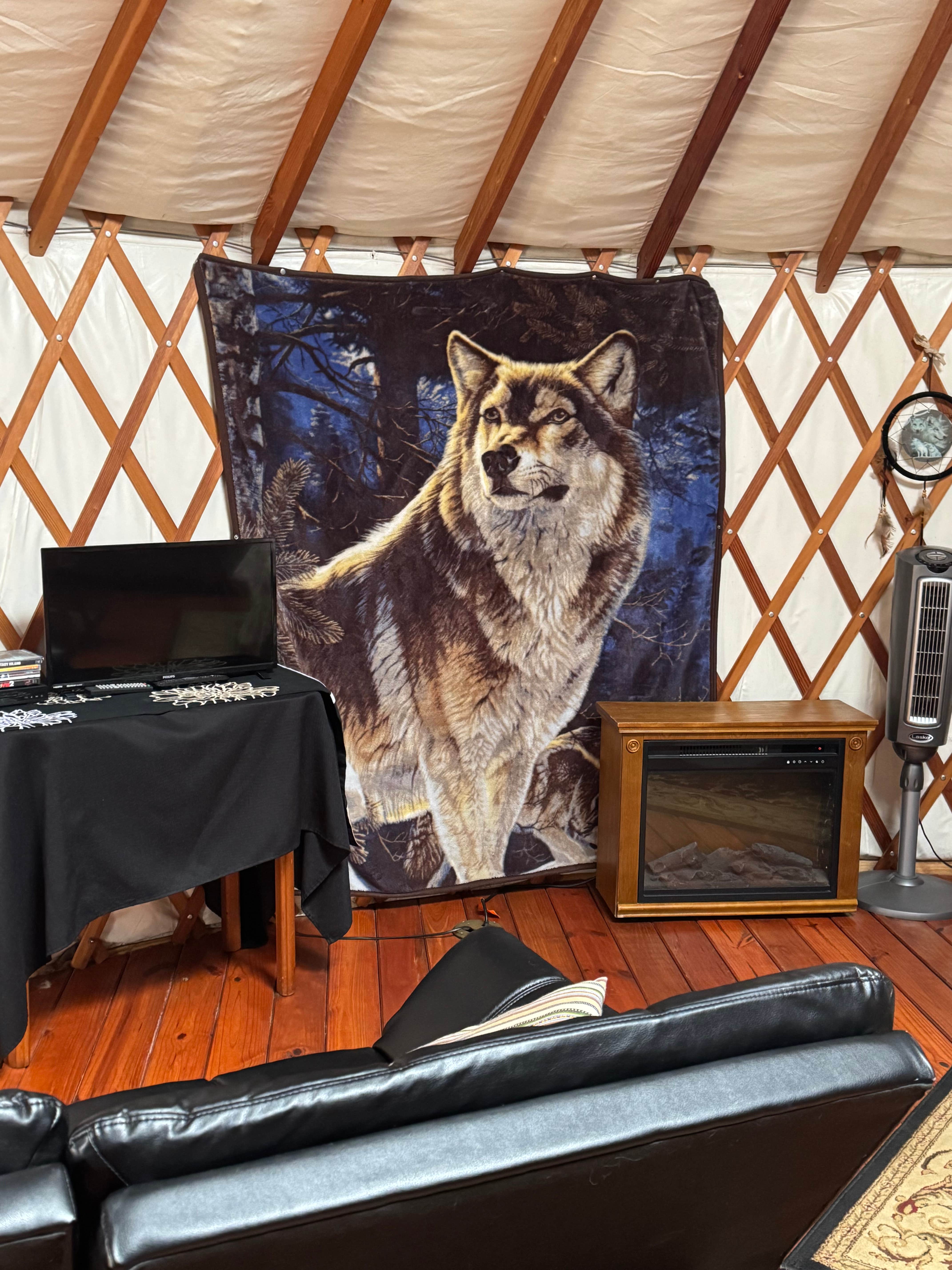 Annette K.'s photo of camping with pets at #1 Rock Tavern River Kamp near Harrisonburg, VA