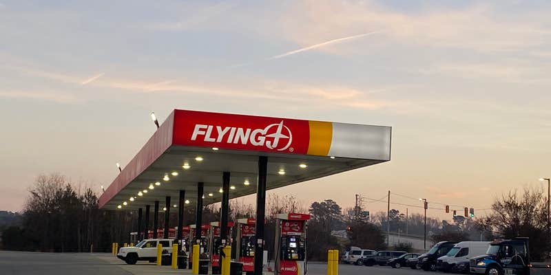 Camper submitted image from Flying J Travel Center — Summerville