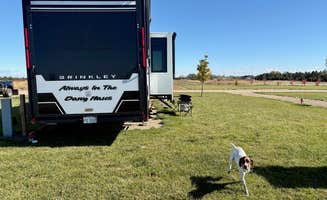 MickandKarla W.'s photo of camping with pets at Hidden Gem Campground near Geddes, SD