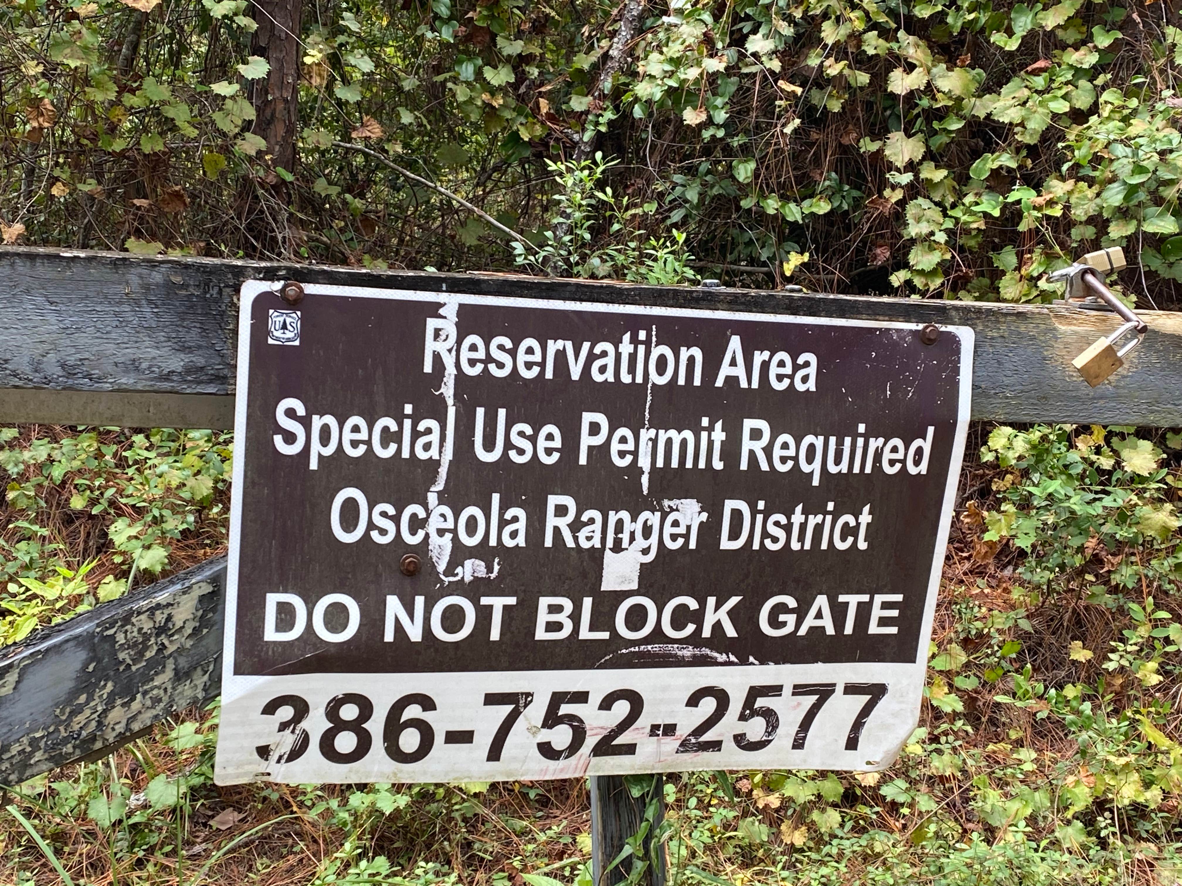 Camper-submitted photo at Osceola National Forest Landing Group Area near Sanderson, FL