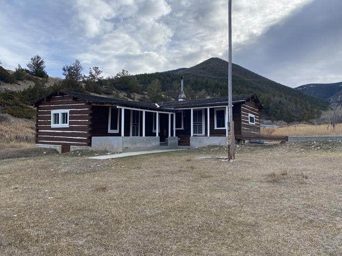 Camper submitted image from Sage Creek Cabin — Custer Gallatin National Forest - 1