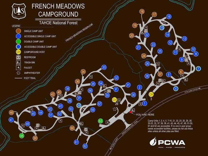 Camper-submitted photo at French Meadows near Kings Beach, CA