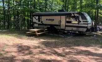 Megan C.'s photo of rv camping at Sunrise Lake Family Campground near Mount Pleasant, MI