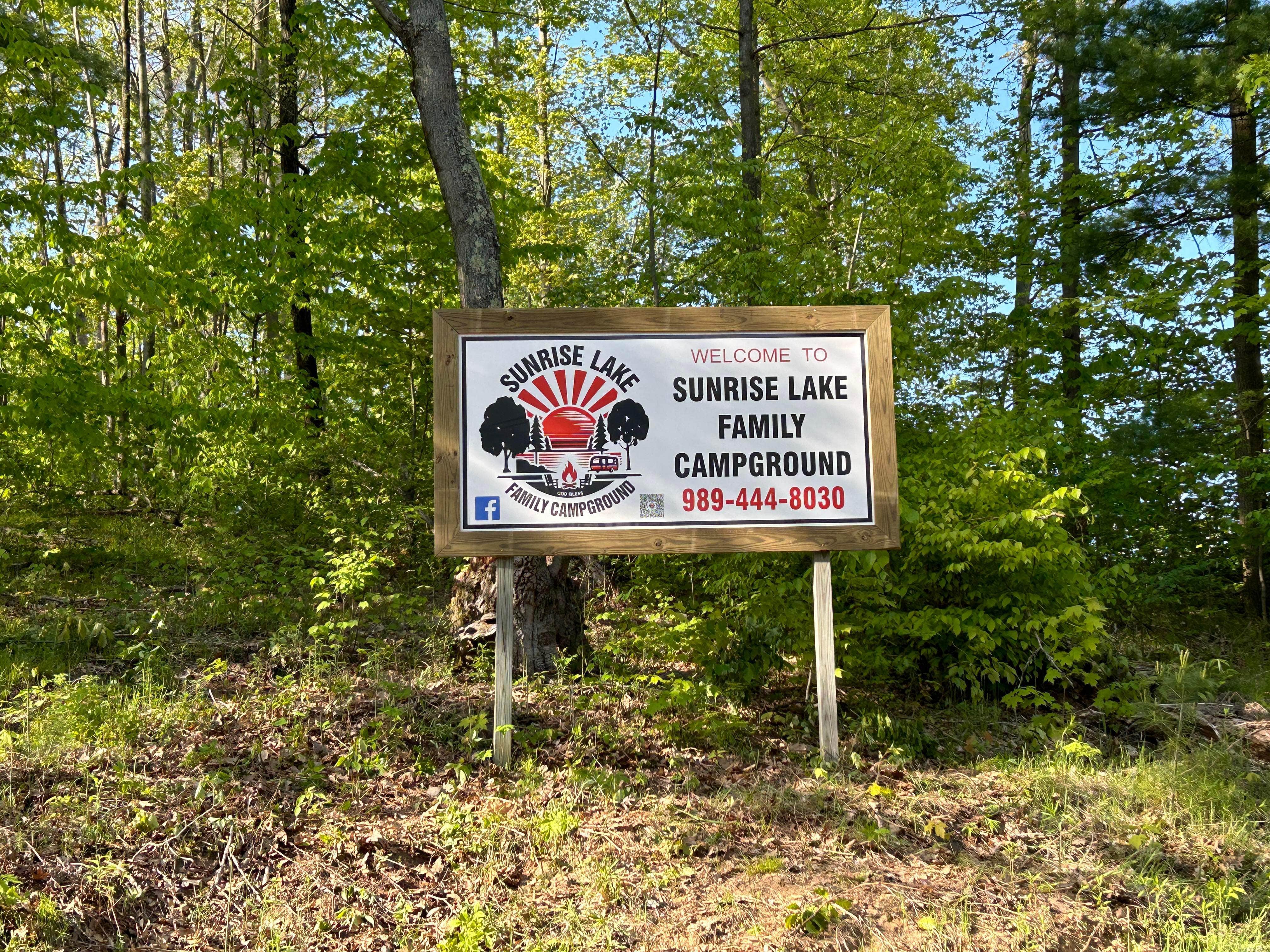 Camping near Mud Lake State Forest Campground: Sunrise Lake Family Campground, Evart, Michigan