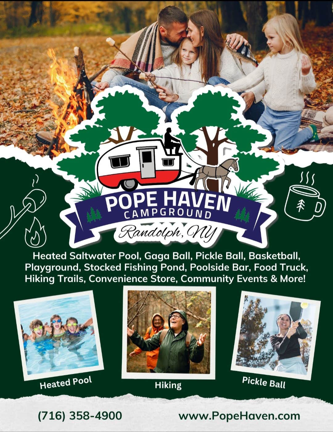 Camper-submitted photo at POPE HAVEN near Bemus Point, NY