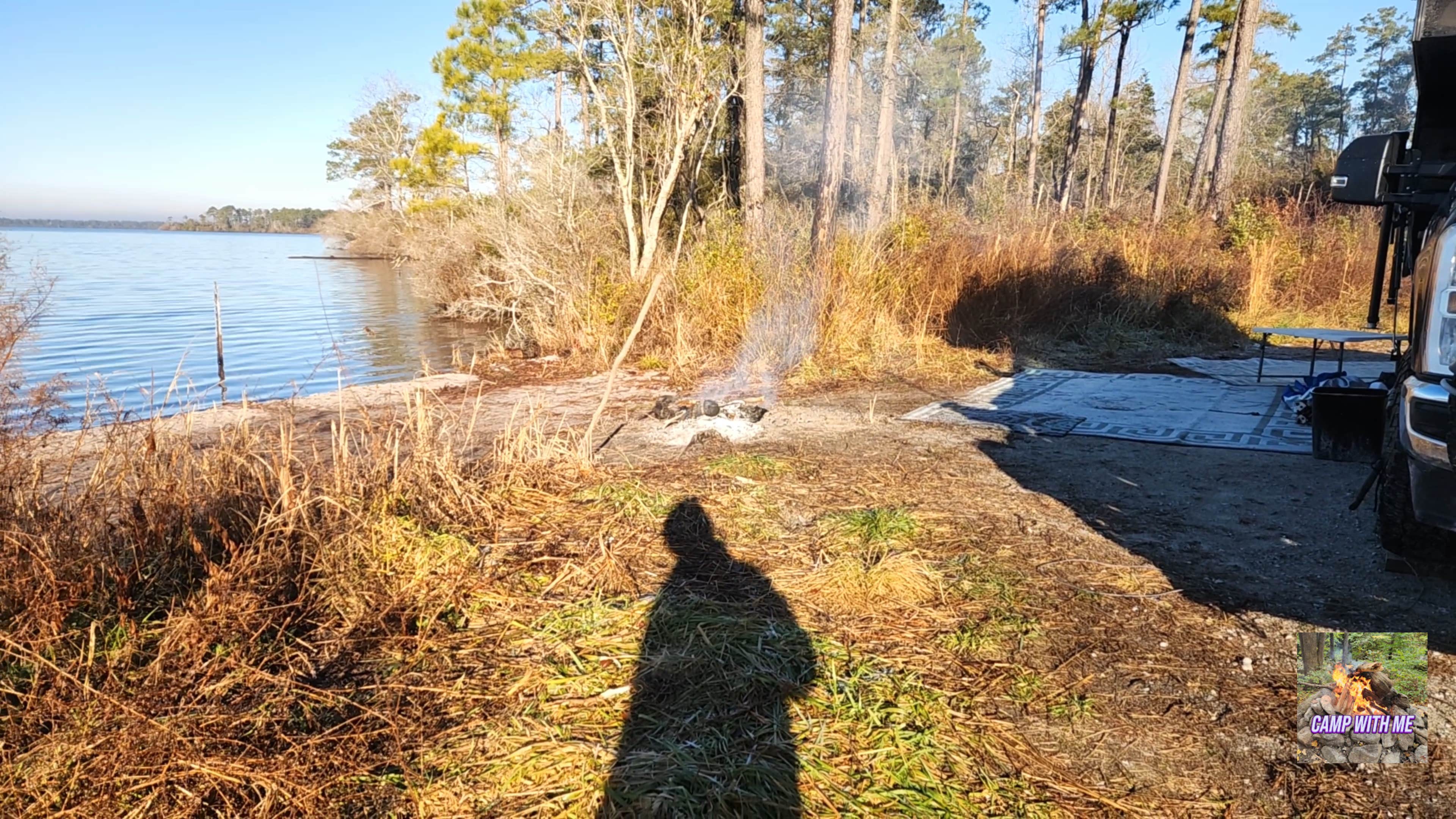 Camper submitted image from Catfish Lake Waterfront site and Walk in Campsite - 3