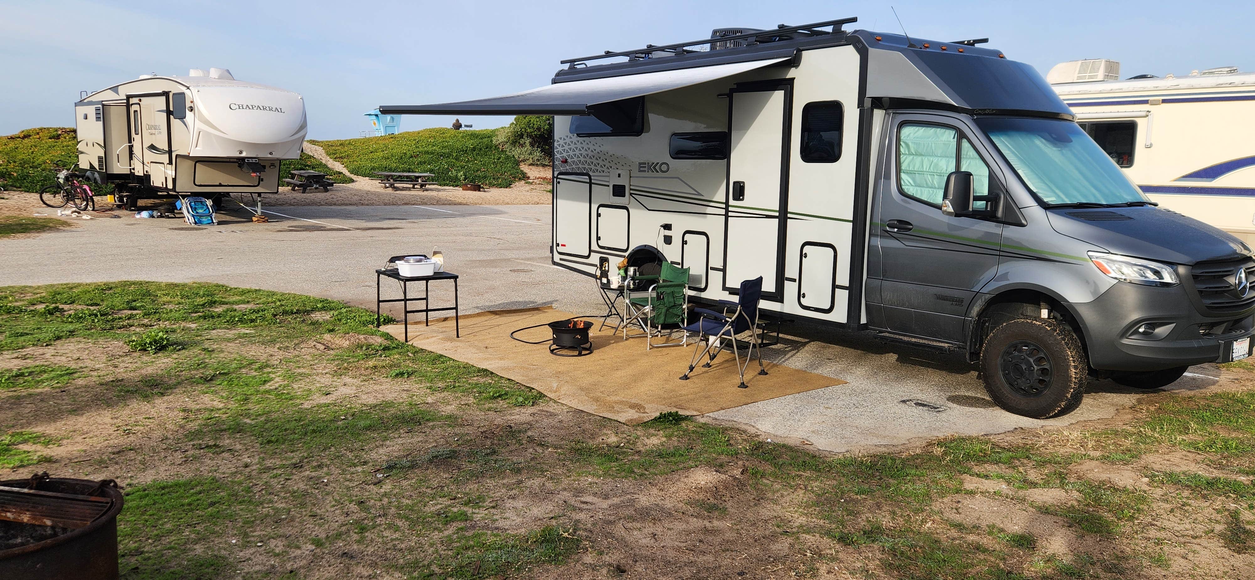 Camper-submitted photo at Anacapa Campground — Carpinteria State Beach near Santa Barbara, CA