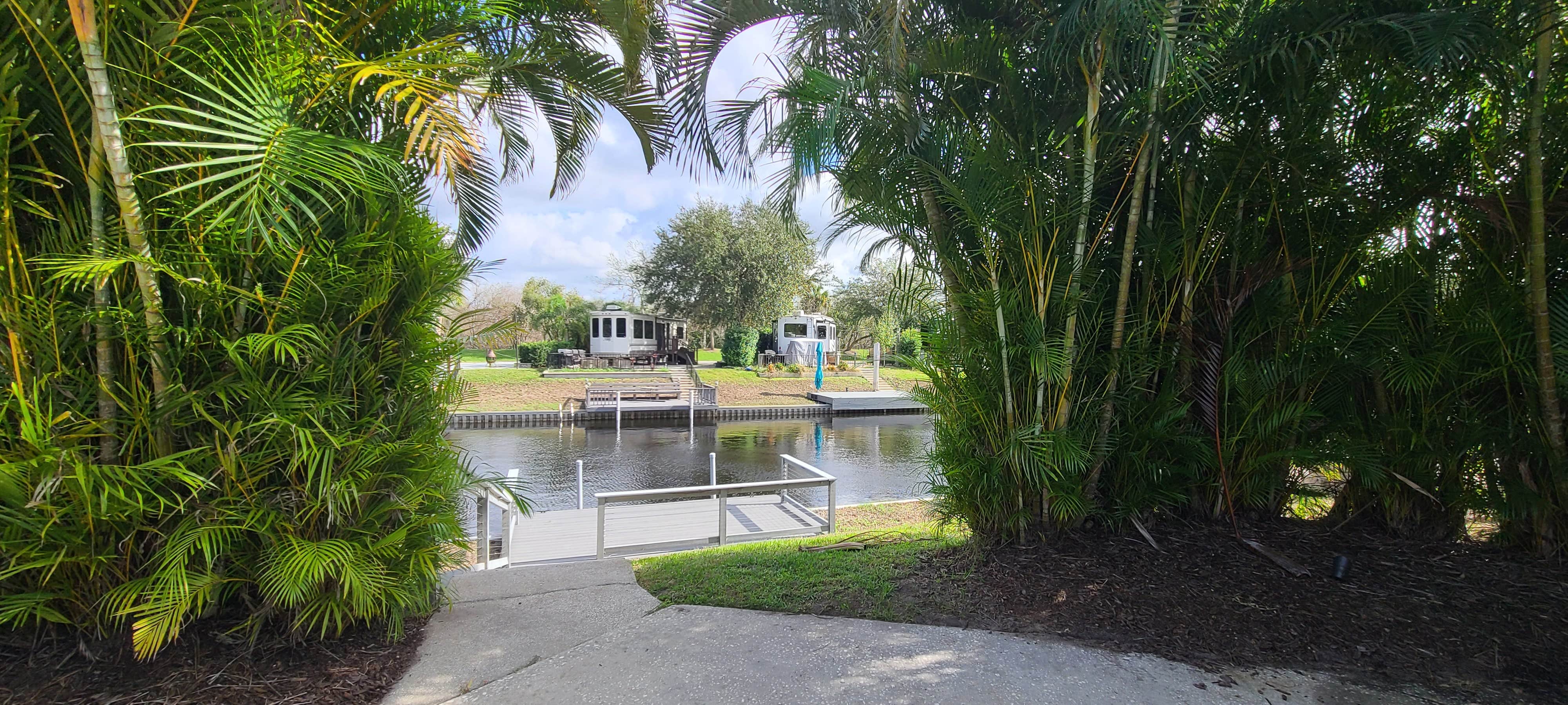Camper-submitted photo at Private RV Lot Near Westgate River Ranch with Dock near Kenansville, FL