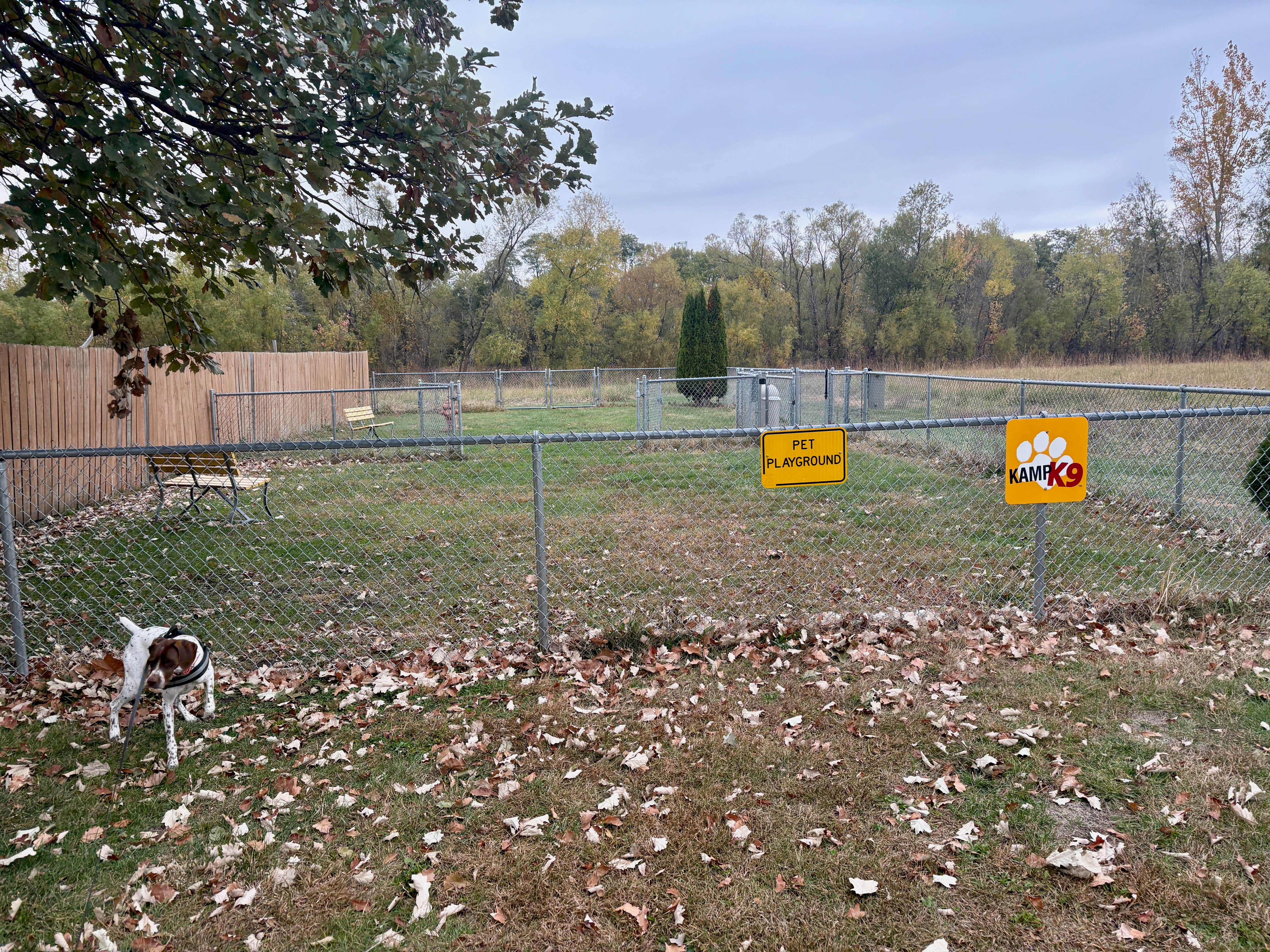 MickandKarla W.'s photo of camping with pets at Camelot Campground Quad Cities USA near Galesburg, IL