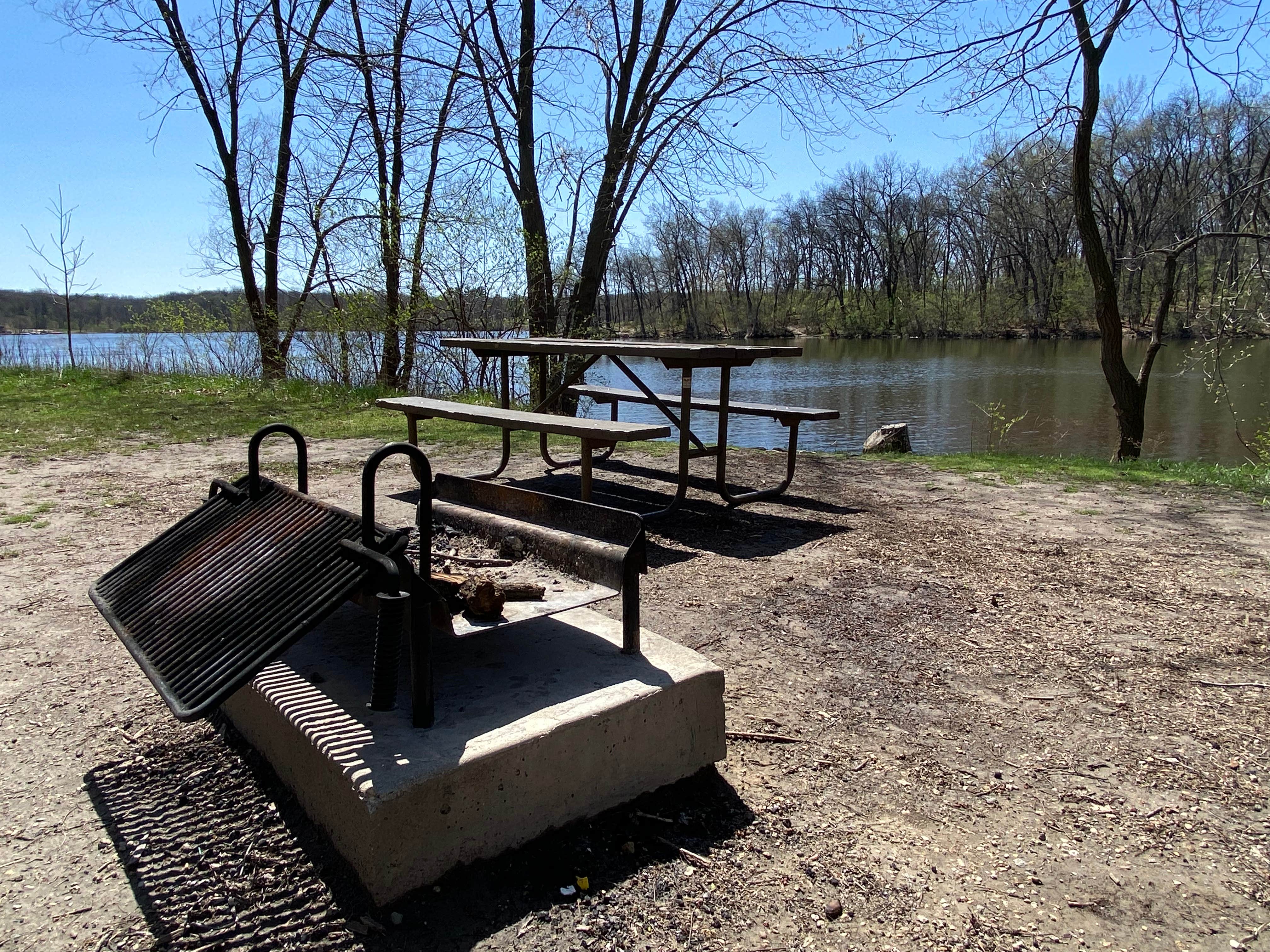 Camper-submitted photo at Rock Cut State Park - Hickory Hills Campground near South Beloit, IL