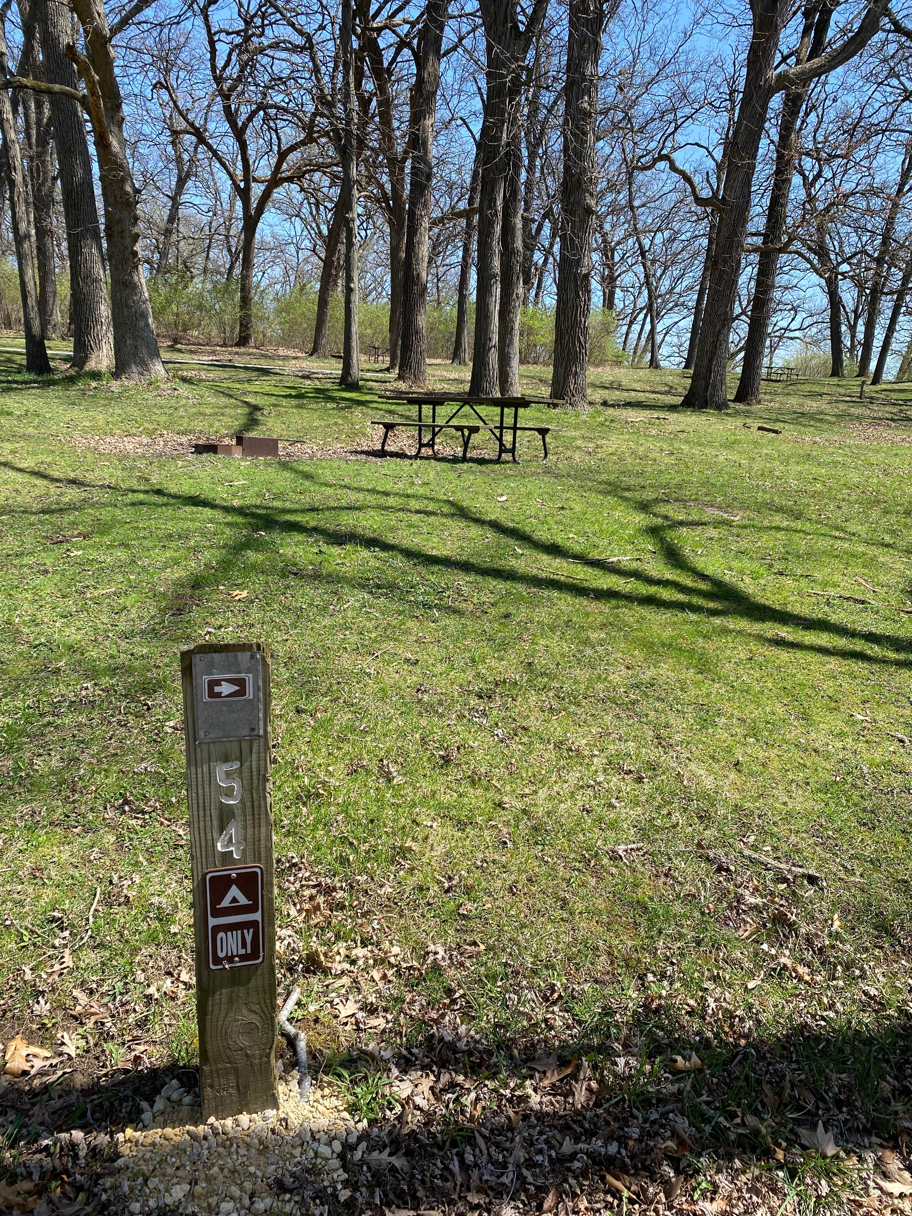 Camper-submitted photo at Rock Cut State Park - Hickory Hills Campground near South Beloit, IL