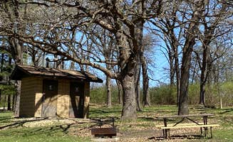 Stuart K.'s photo of glamping accommodations at Rock Cut State Park - Hickory Hills Campground near Deer Park, IL