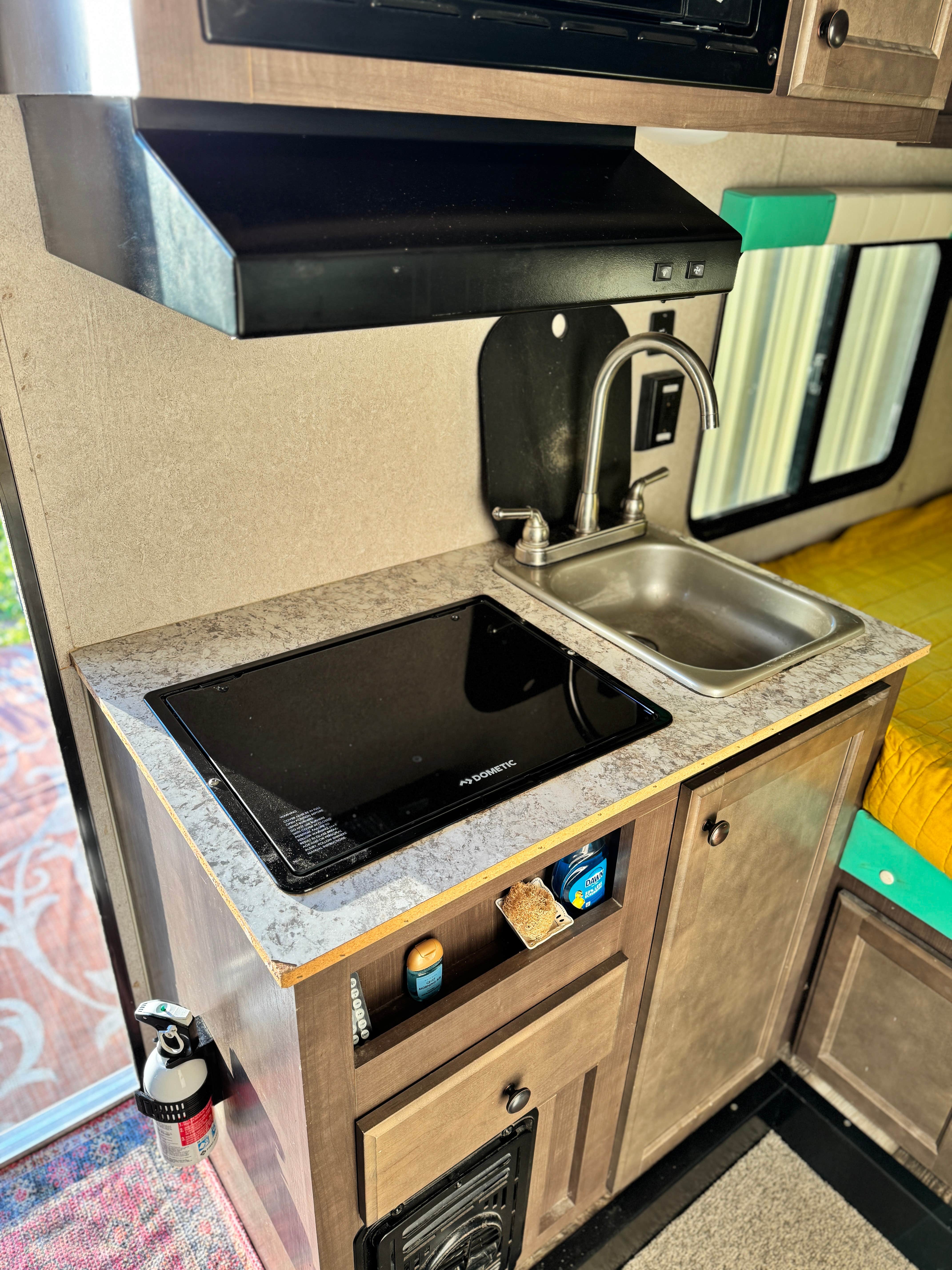 Camper submitted image from Quiet Prairie Walk Campsite · Electric & Water Hookup - 2