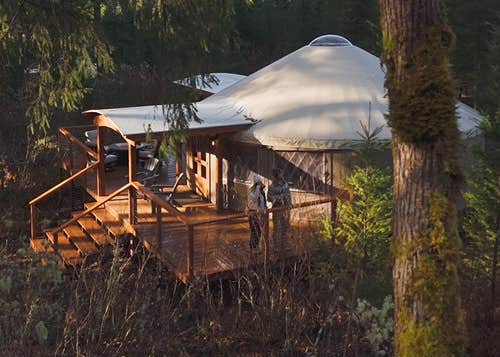 The Dyrt's photo of glamping accommodations at Columbia Gorge Getaways near Woodland, WA