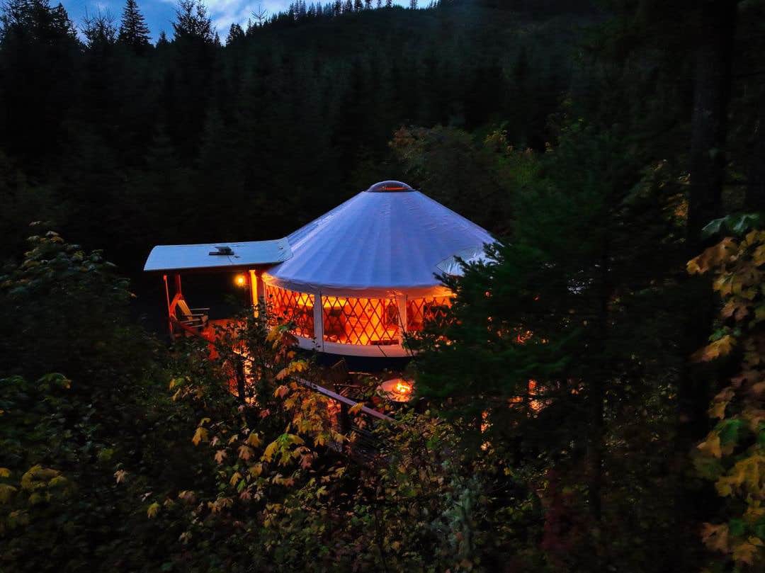 The Dyrt's photo of tent camping at Columbia Gorge Getaways near Columbia River Gorge National Scenic Area