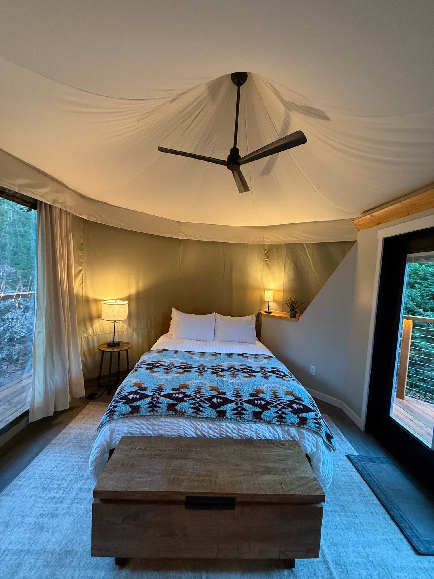 The Dyrt's photo of glamping accommodations at Columbia Gorge Getaways near Ariel, WA