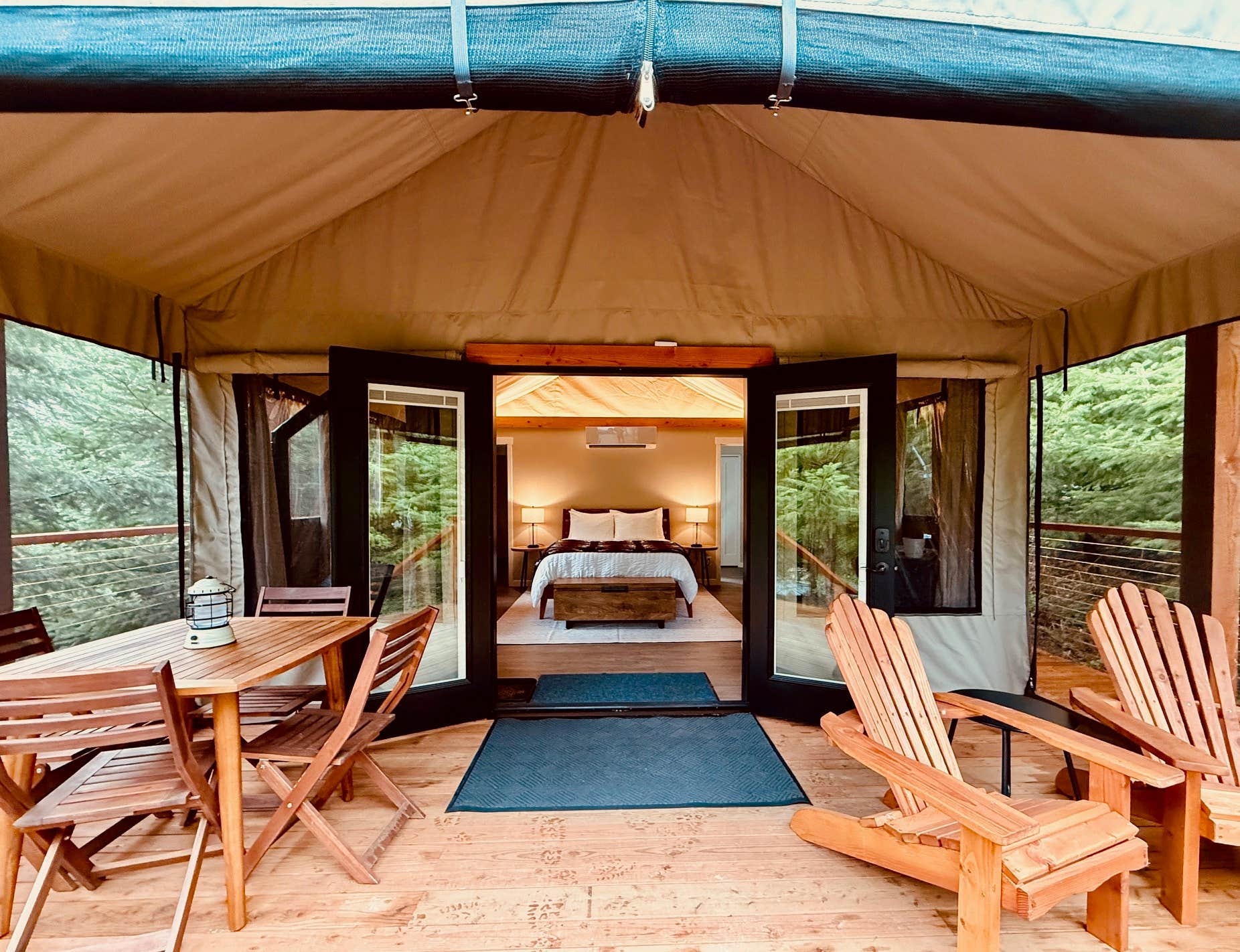 The Dyrt's photo of glamping accommodations at Columbia Gorge Getaways near Yacolt, WA