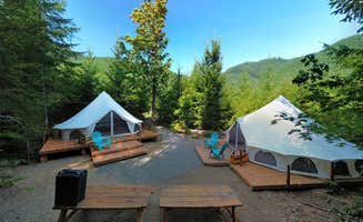 The Dyrt's photo at Columbia Gorge Getaways near Carson, WA