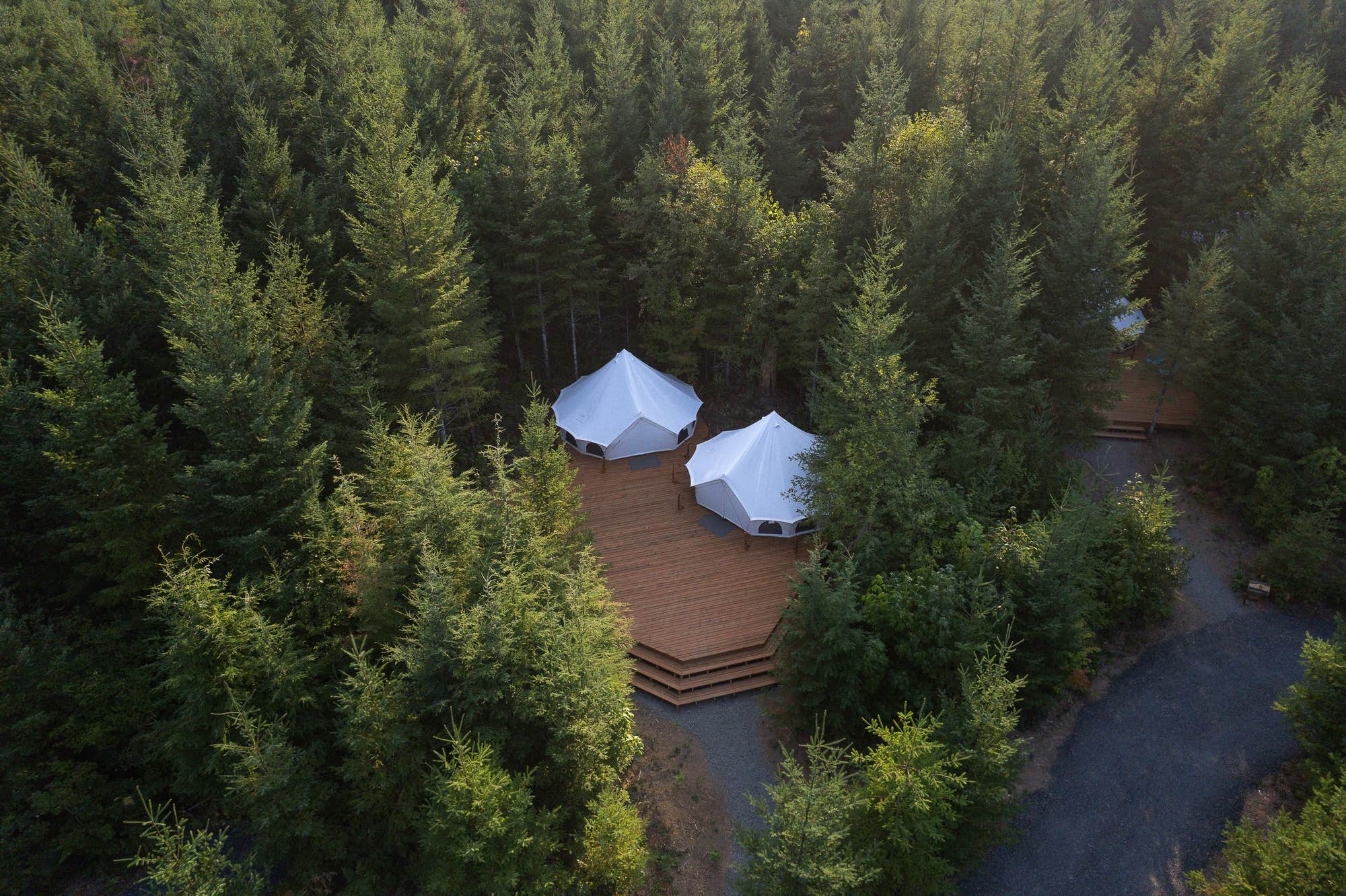 The Dyrt's photo of tent camping at Columbia Gorge Getaways near Ariel, WA
