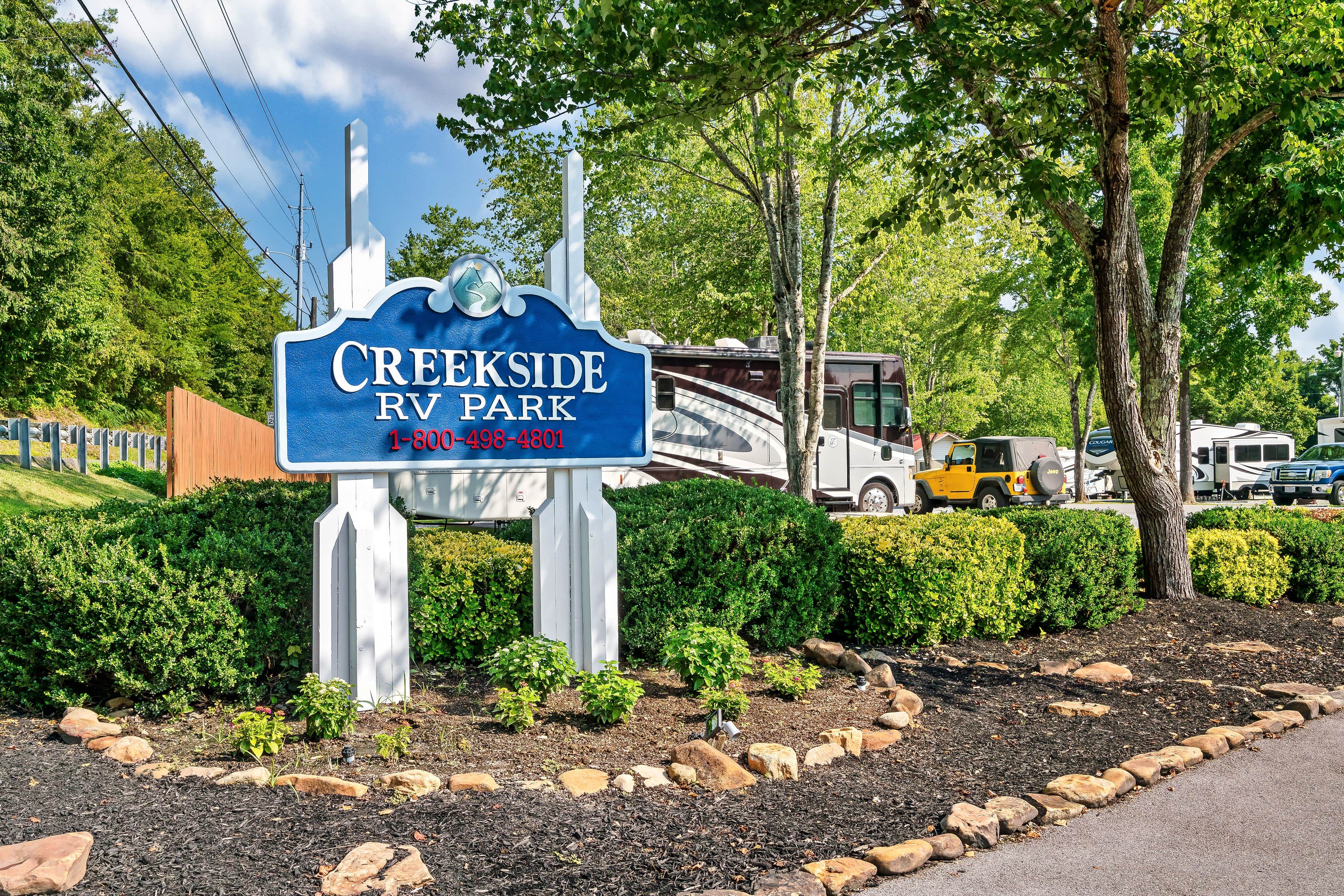 Camper-submitted photo at Creekside RV Park in Tennessee