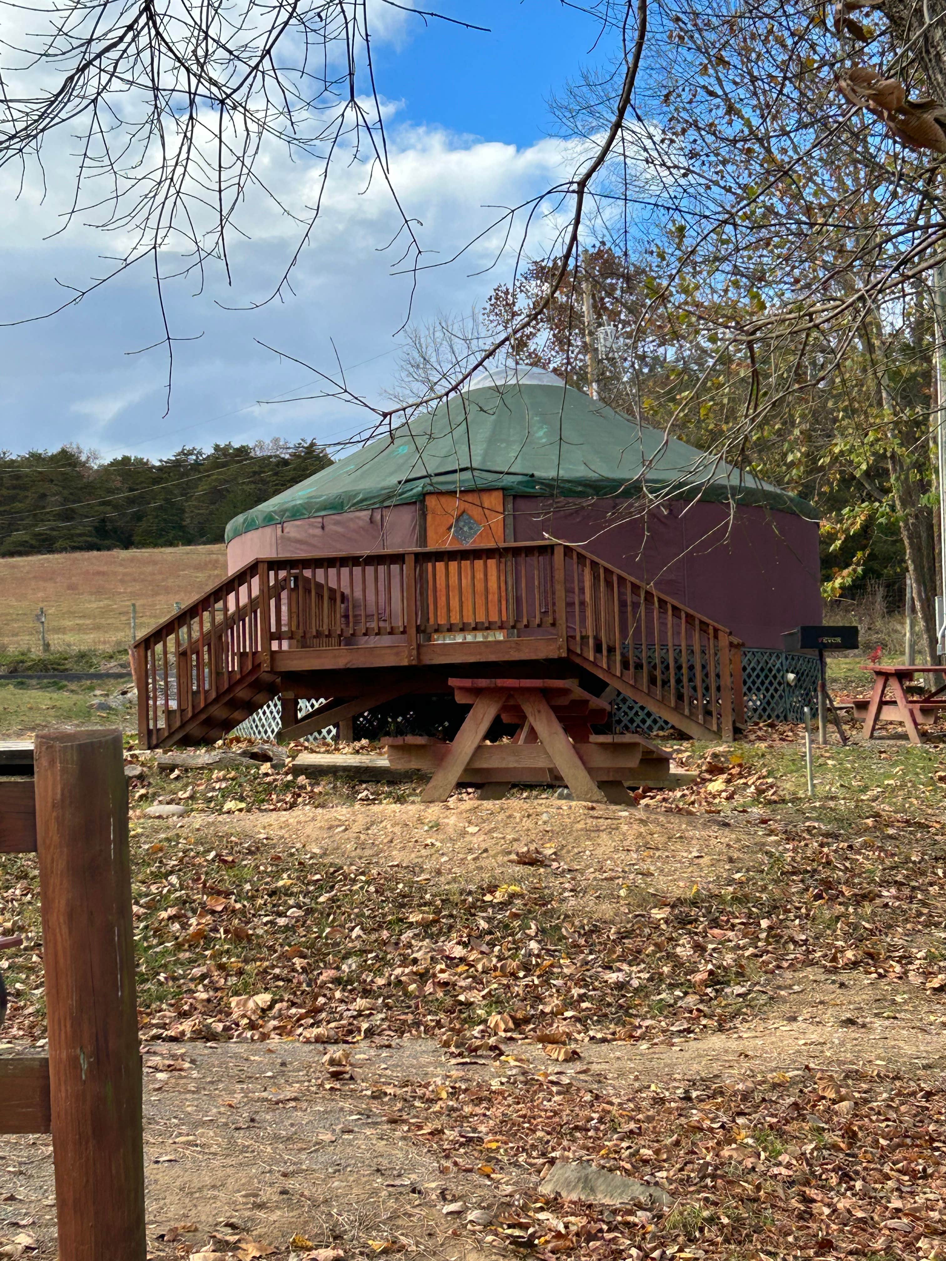 Annette K.'s photo of a cabin at #1 Rock Tavern River Kamp near Syria, VA