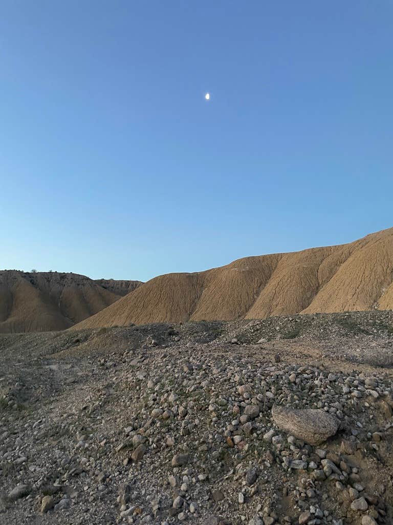 Camper-submitted photo at Fish Creek Wash Primitive Campsite near Borrego Springs, CA