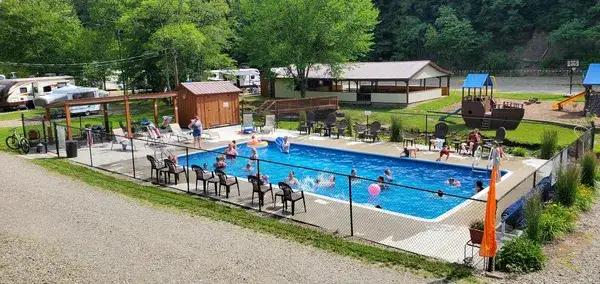Camper-submitted photo at Whispering Winds Campground & Cabins near Clarendon, PA