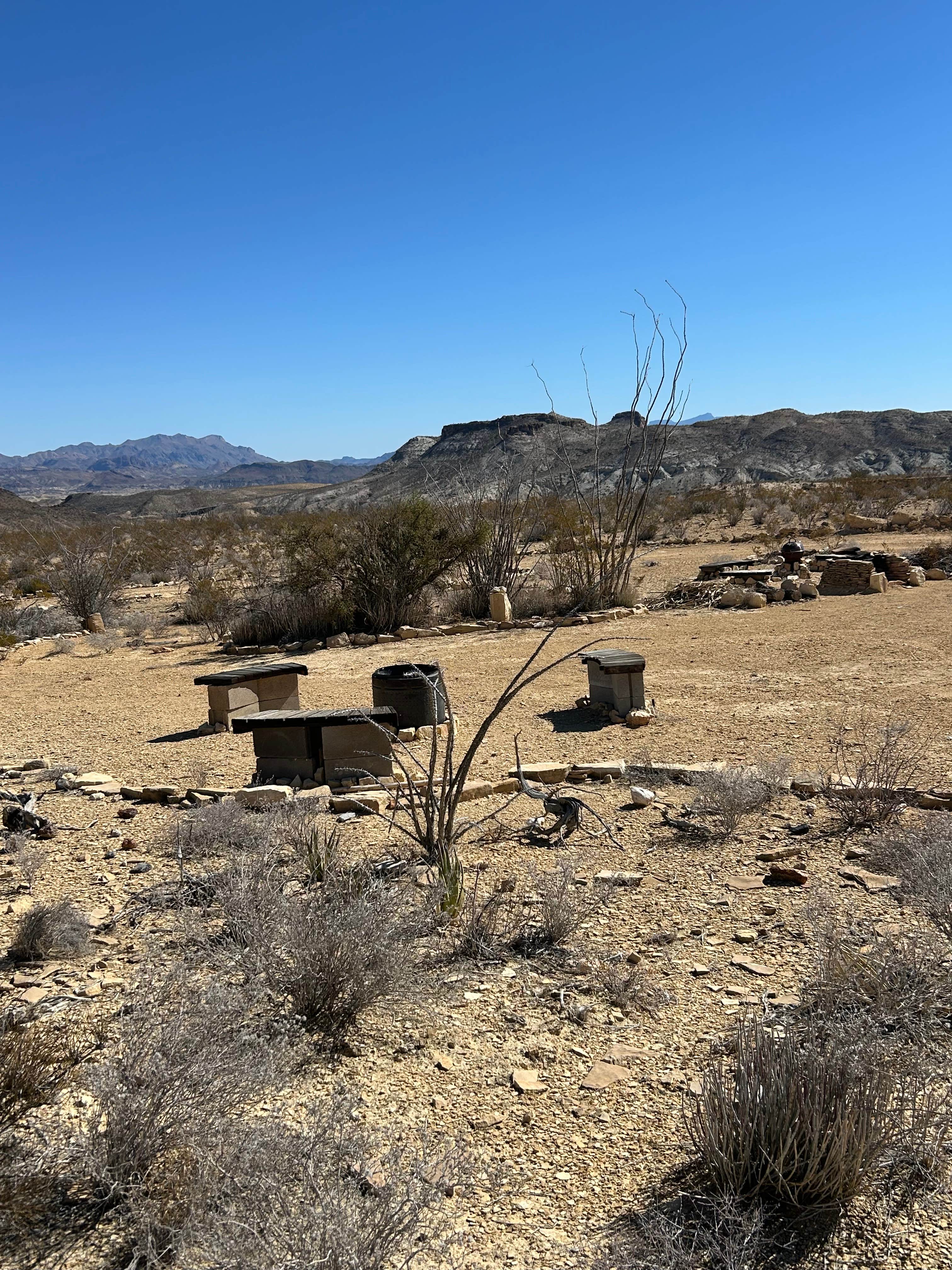 Camping near Tres Papalotes — Big Bend Ranch State Park: Way Out There Ranch, Terlingua, Texas