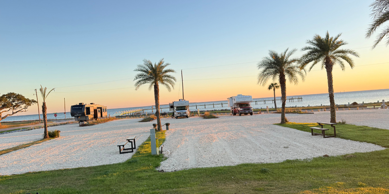 Camper submitted image from Dockside RV Resort