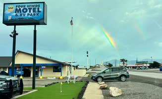Mital B.'s photo of camping with pets at Four winds motel & RV Park near Nogal, NM