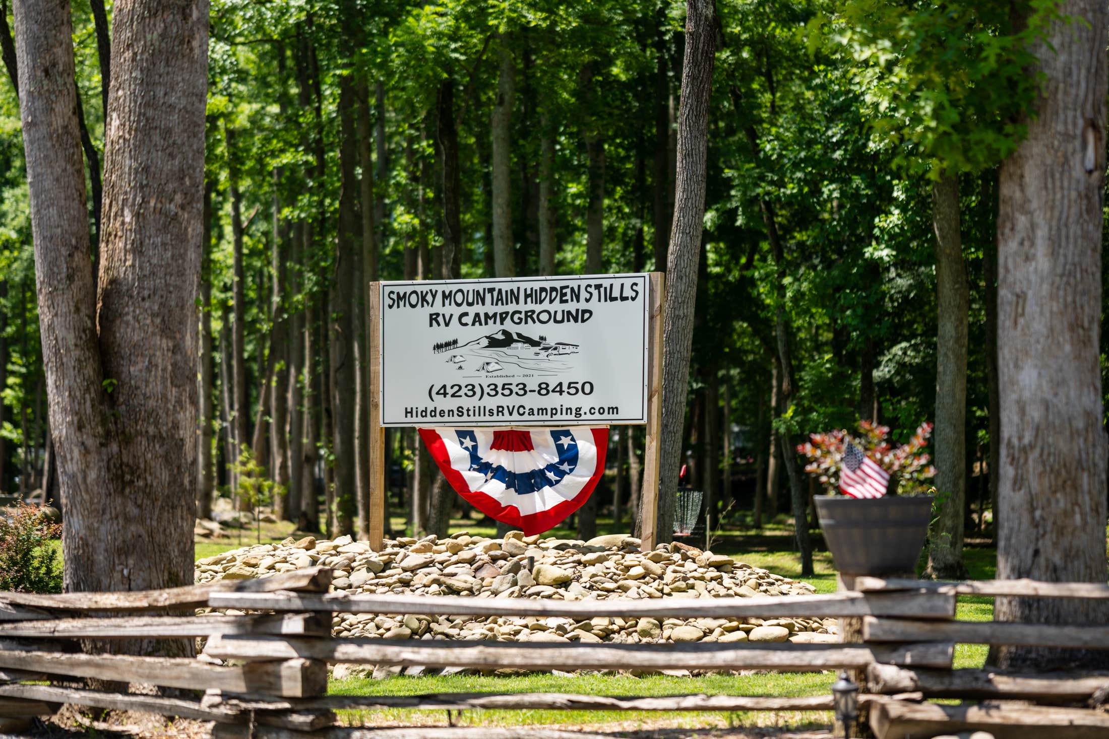 Camper-submitted photo at Smokey Mountain Hidden Stills RV Campground near Lake Junaluska, NC