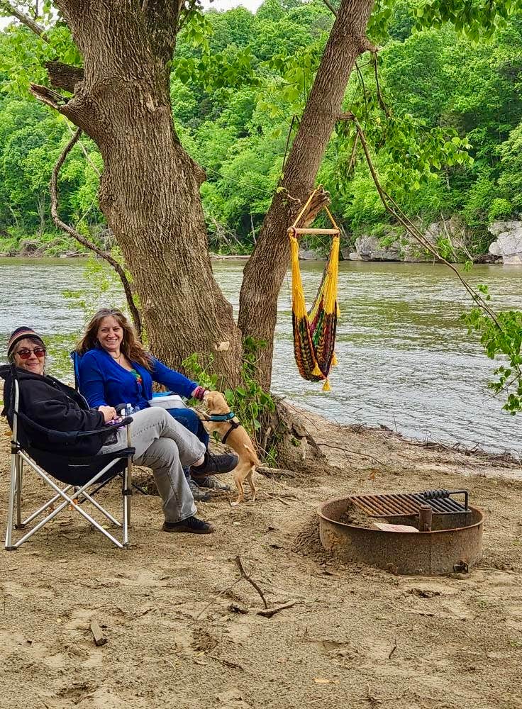 Scott Z.'s photo of camping with pets at Good Vibes Rafting & Camping near Talbott, TN