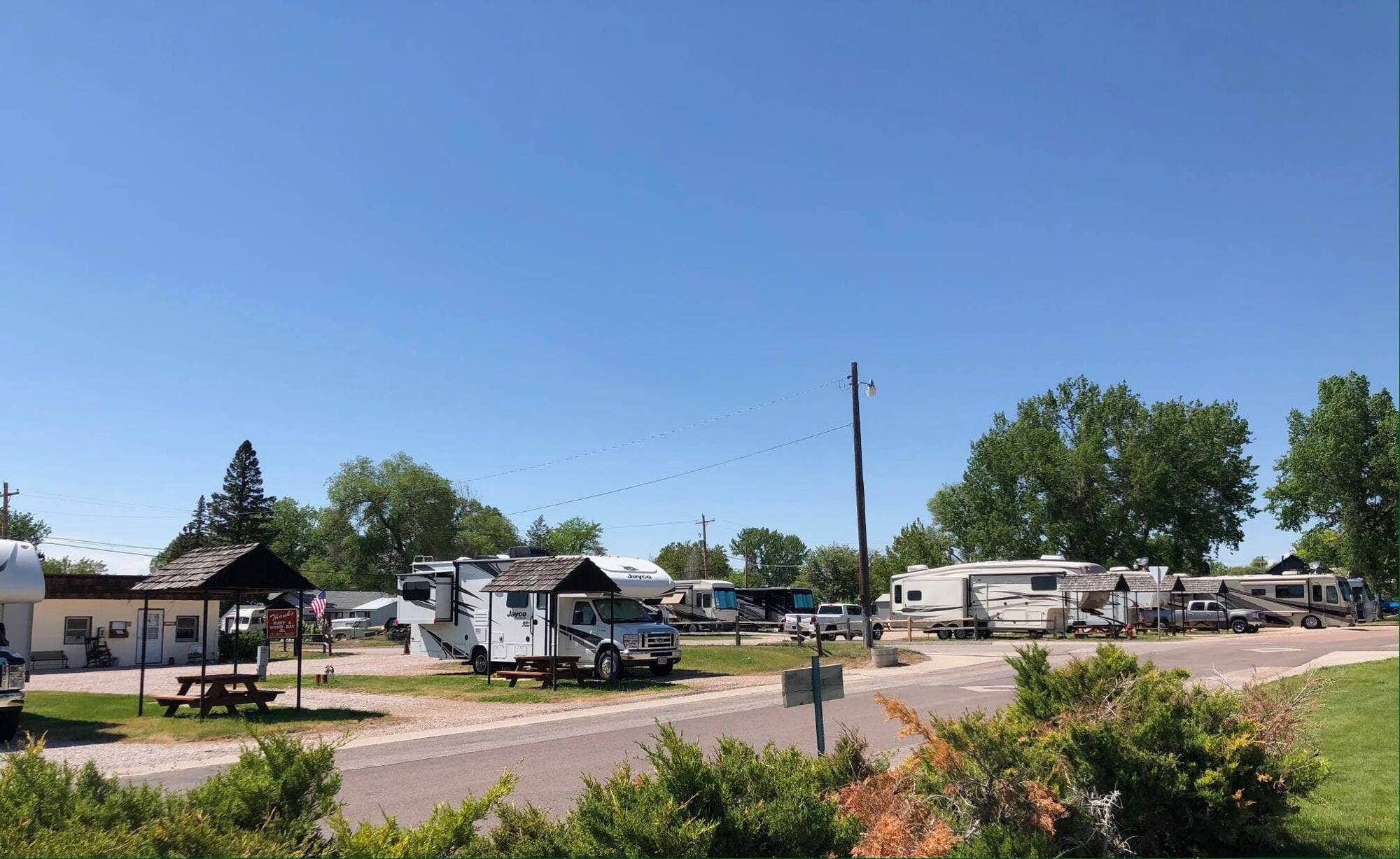 The Dyrt's photo of rv camping at BJ's Campground near Fort Laramie, WY